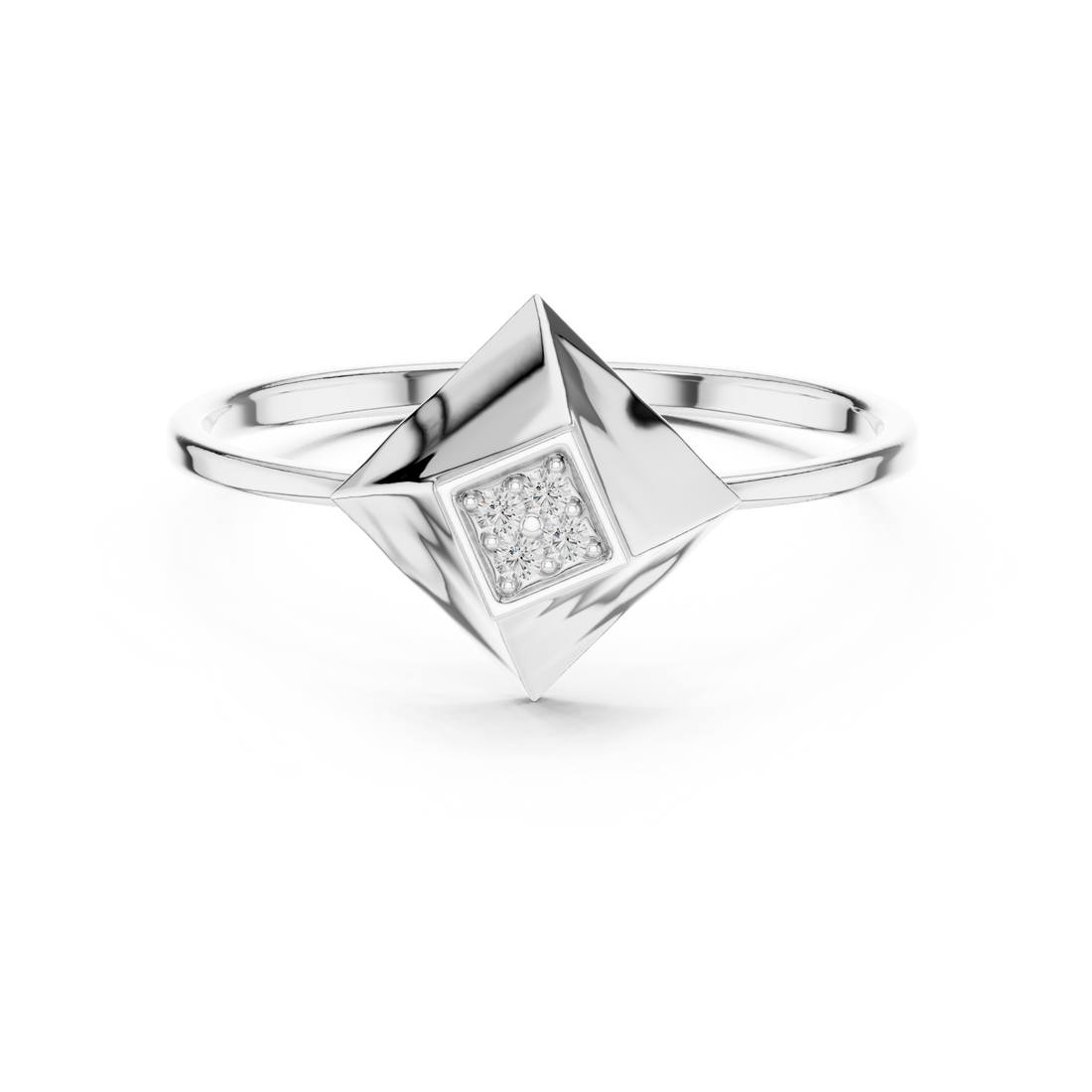 Vintage-style toe ring with decorative pattern.