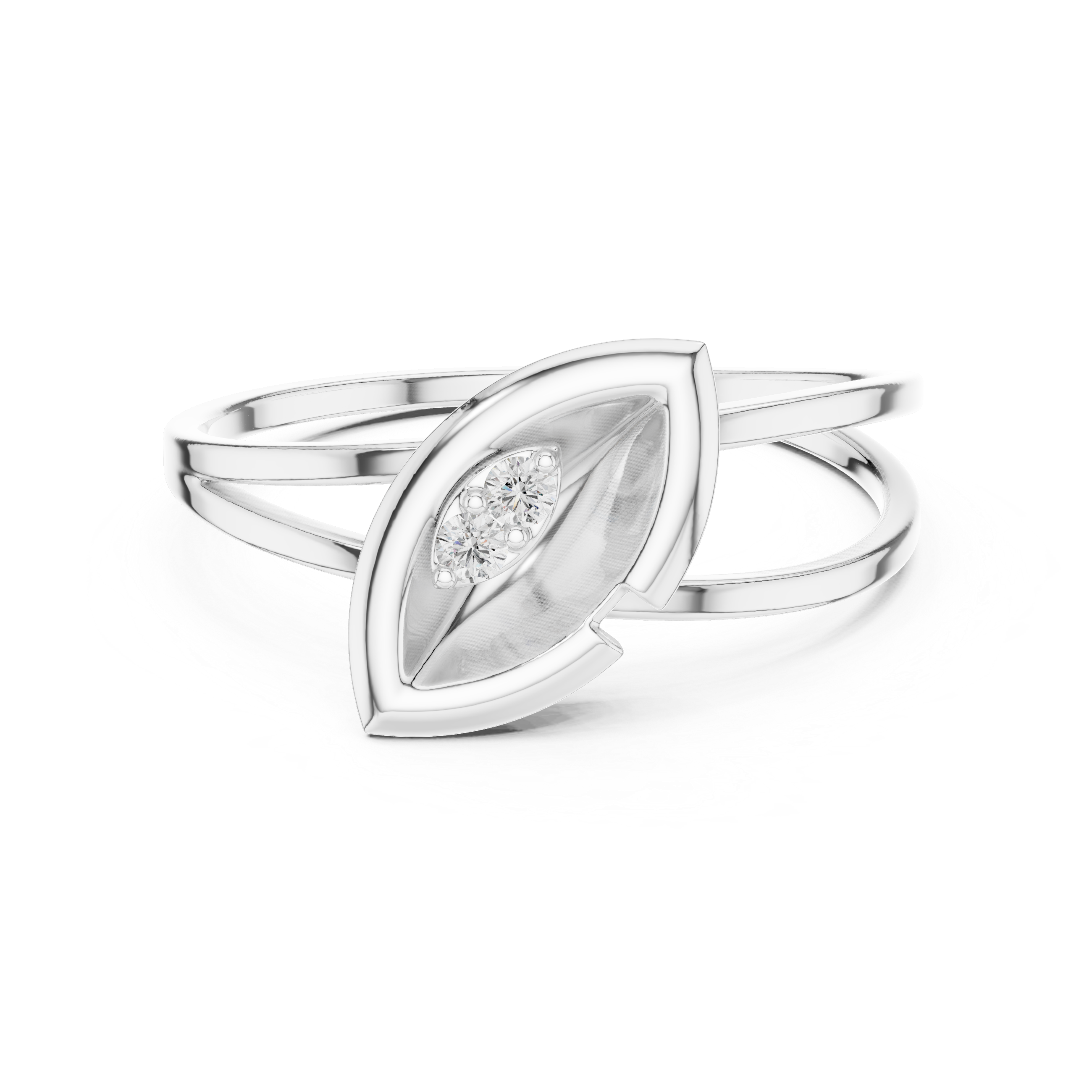 Bridal jewellery set with matching pieces.