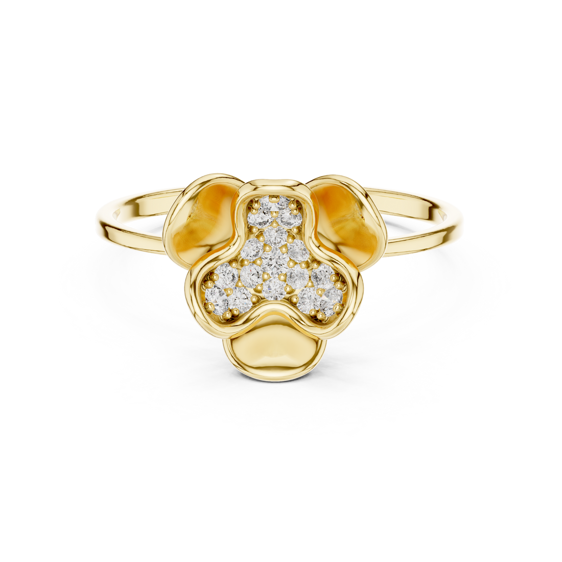 Slim stackable bangle bracelet.
