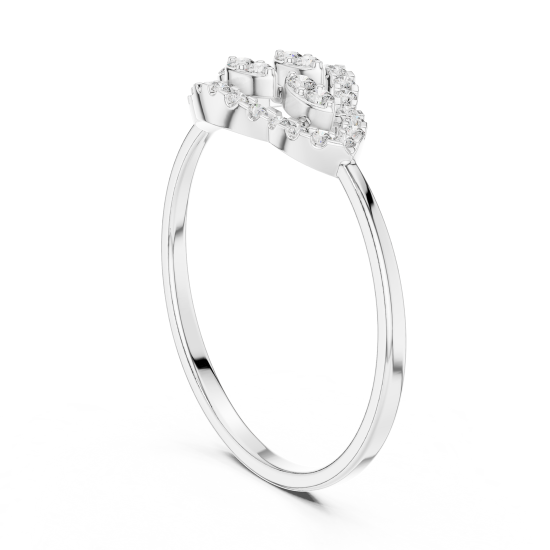 Decorative toe ring with engraved detail.