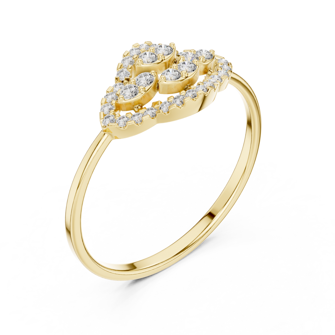 Minimalist silver band ring with smooth polished finish.