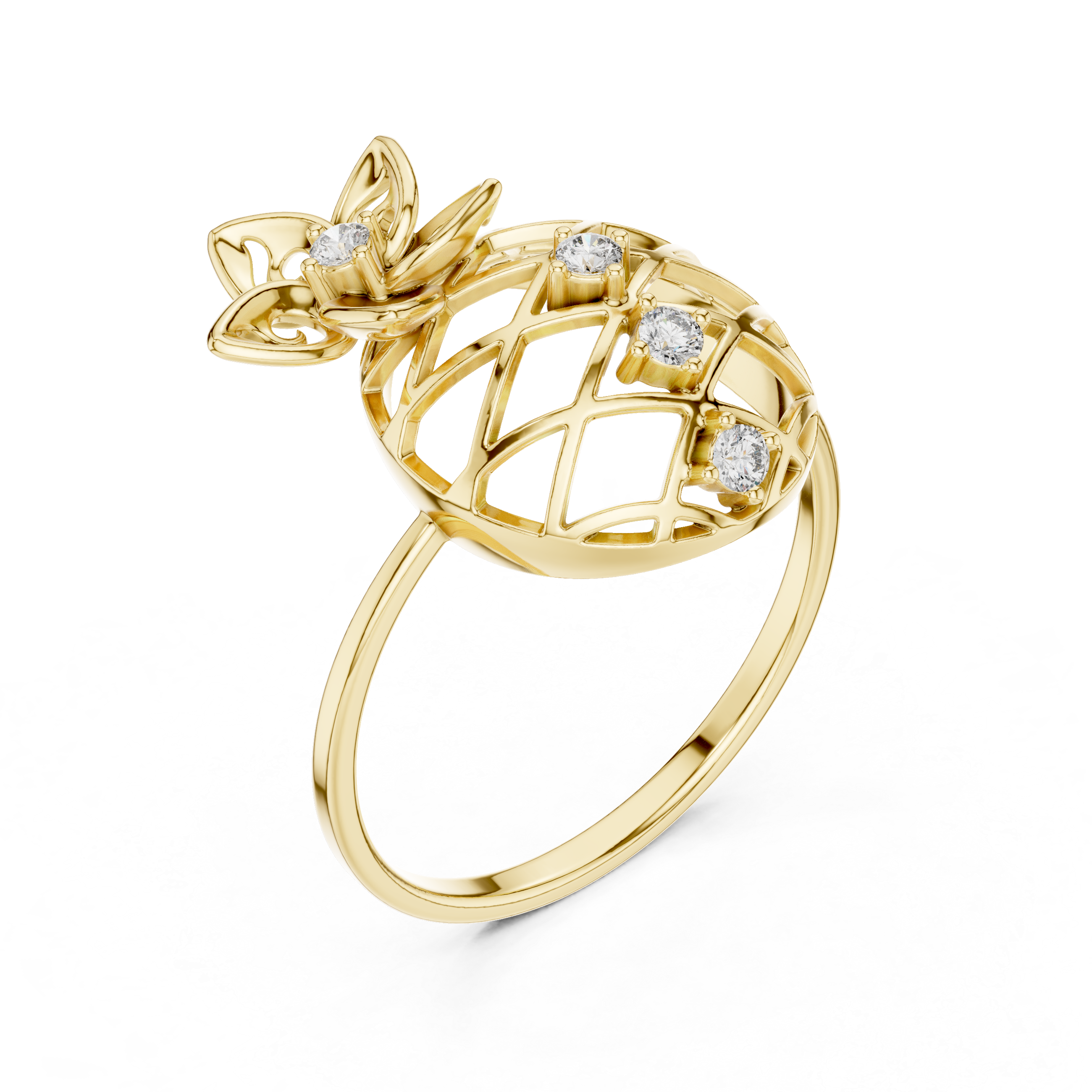 Gold oval hoop earrings with lightweight style.