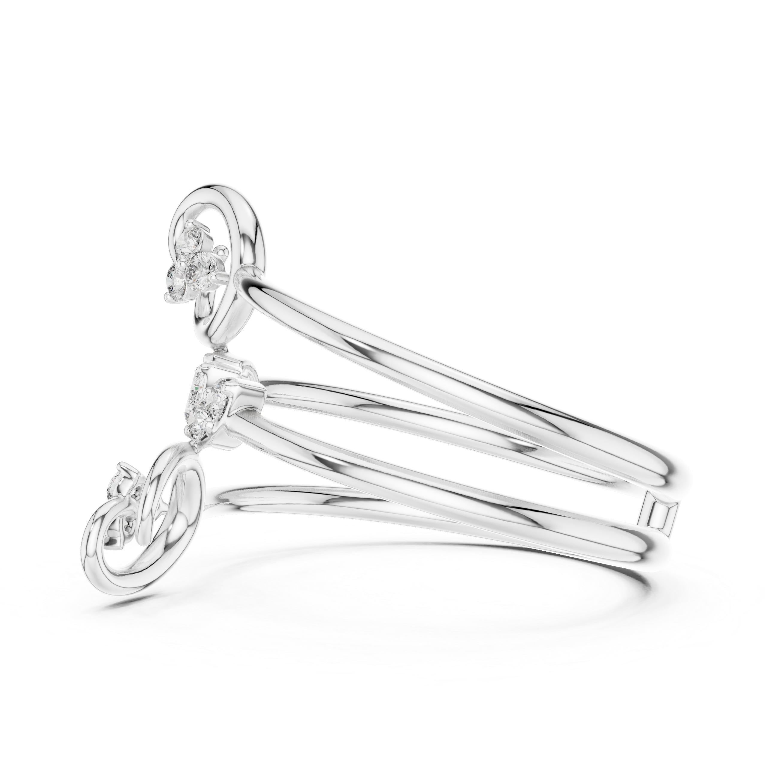 Beaded anklet with decorative elements.