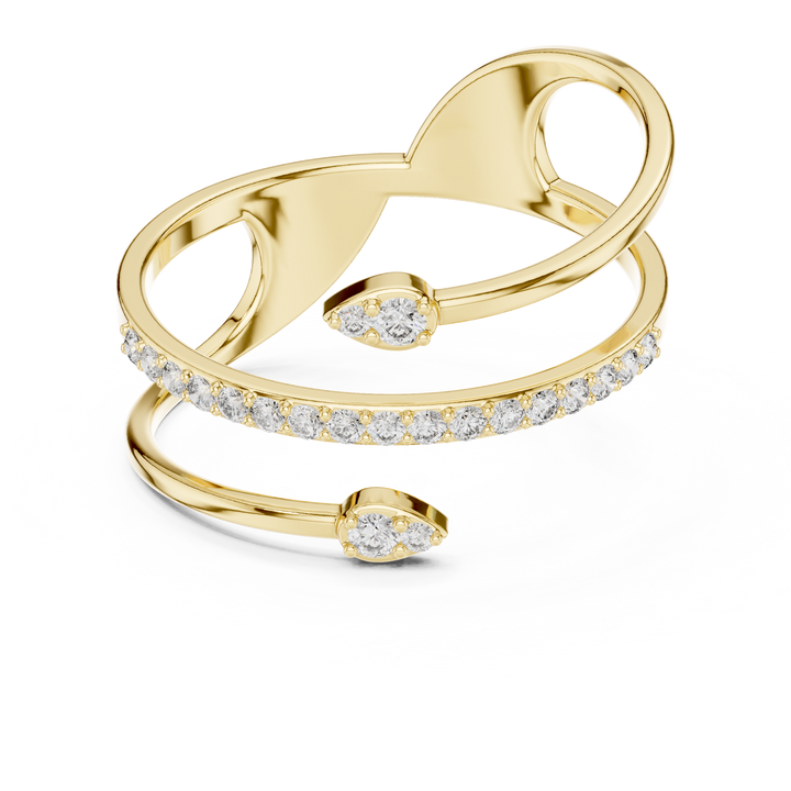 Link bracelet with rectangular segments.
