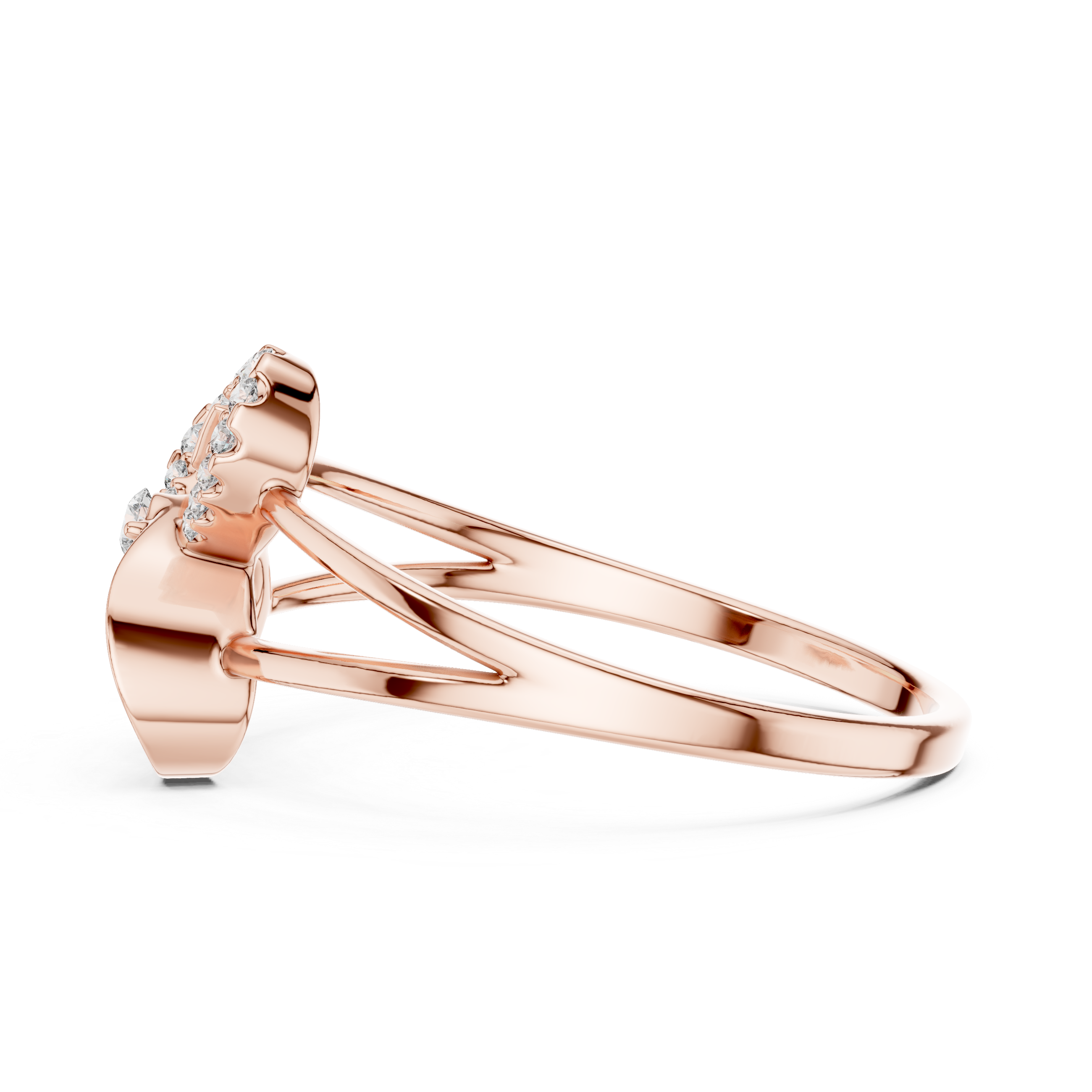 Gemstone anklet with polished finish.