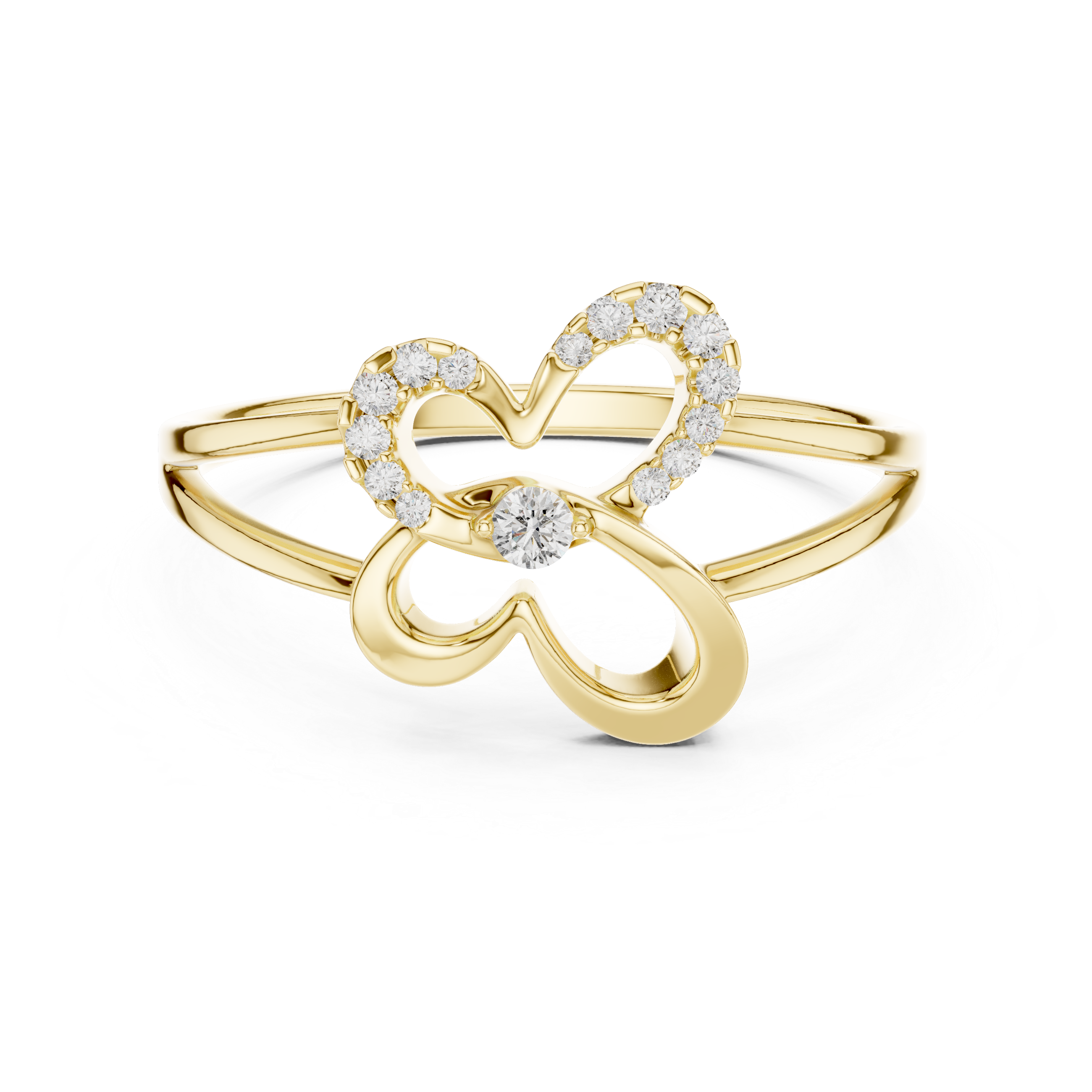 Minimal gold choker with slim structure.