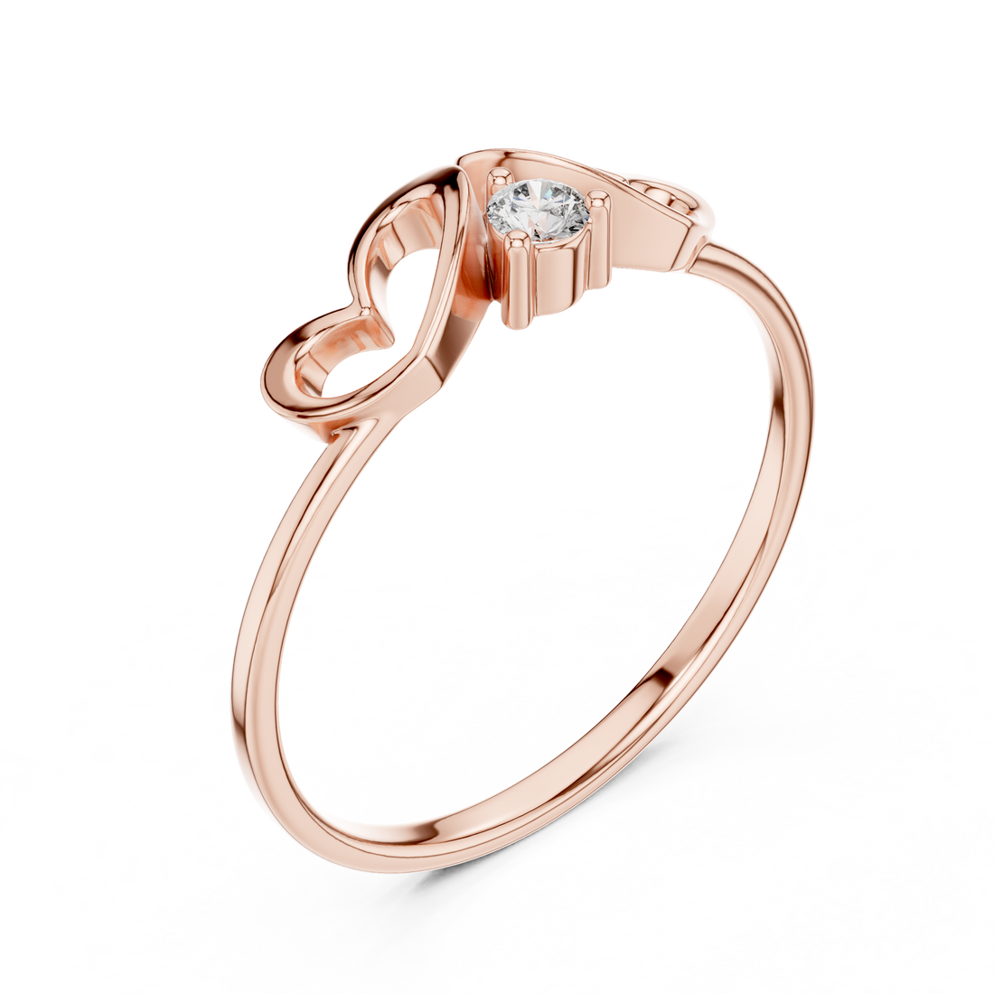 Smooth polished wedding band with timeless style.