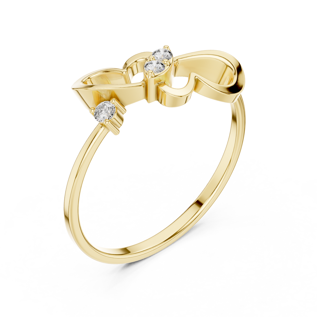 Modern cuff bracelet with sleek appearance.