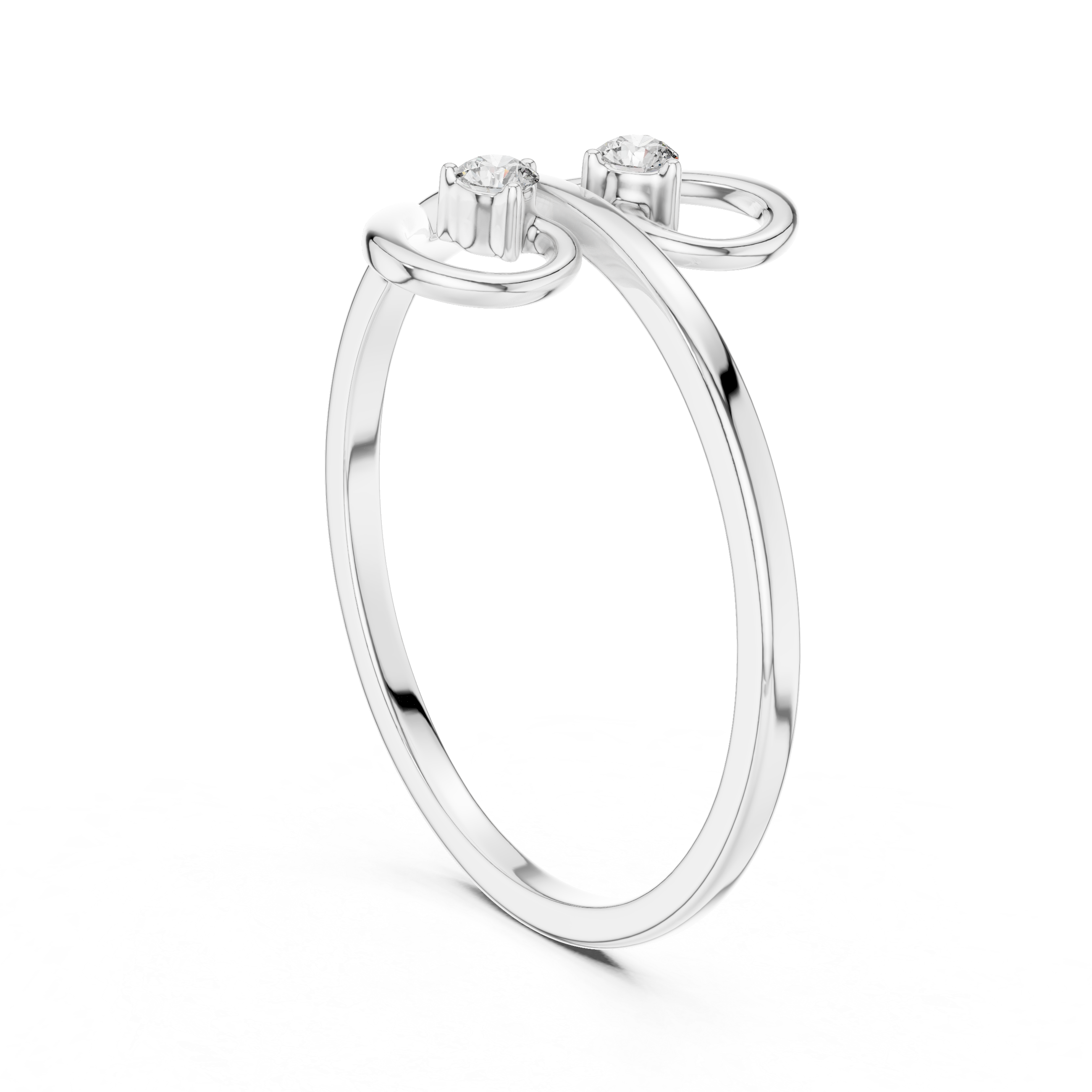 Classic marquise diamond ring with polished gold band.