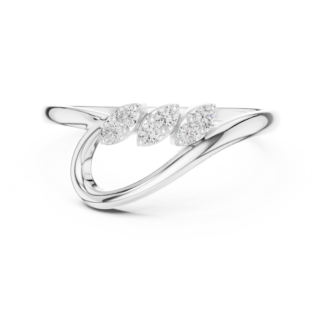 Classic toe ring with smooth edges.