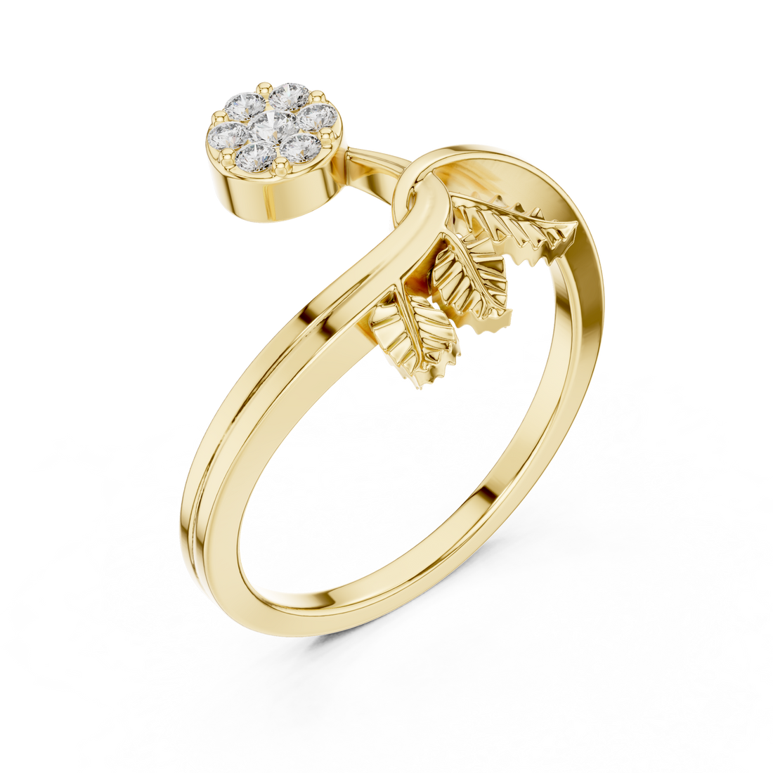 Engagement jewellery set with sparkling diamonds.