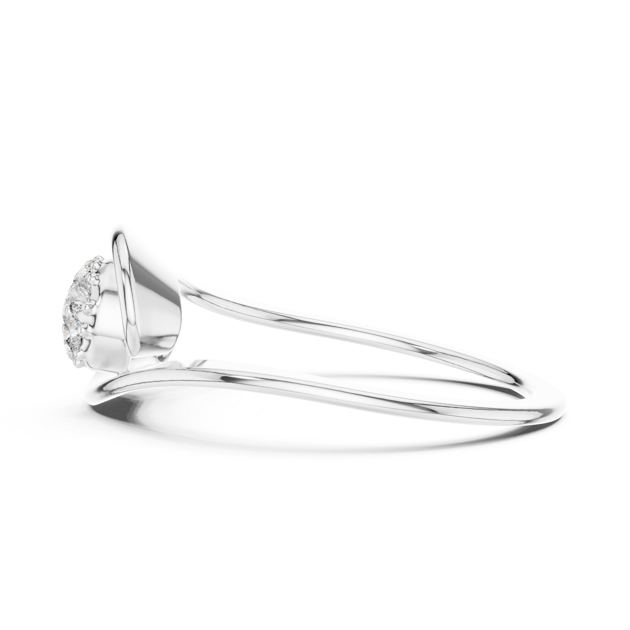 Figaro chain necklace with alternating links.