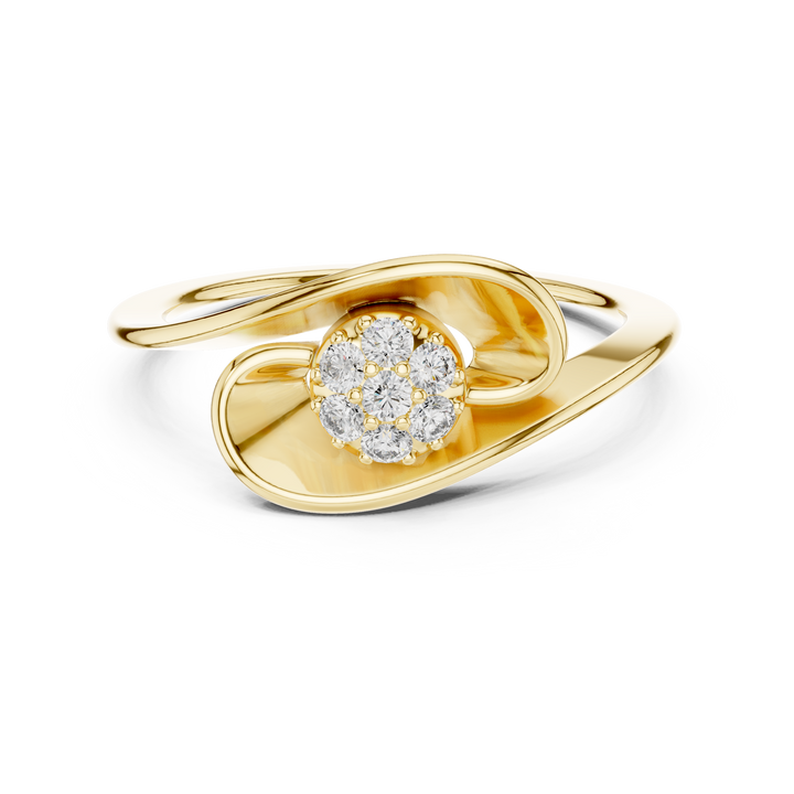 Slim stackable bangle with lightweight look.