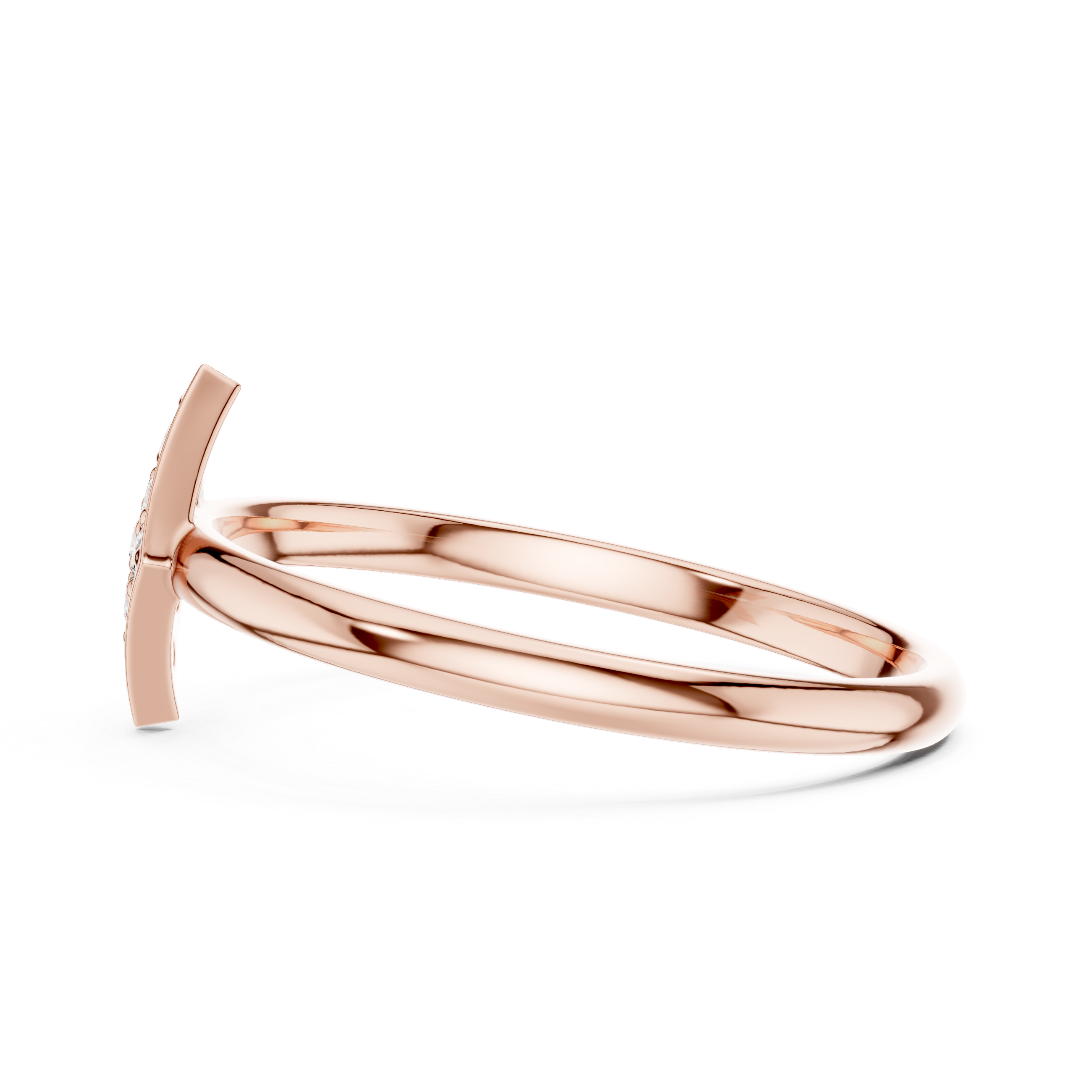 Thin minimalist anklet with modern design.