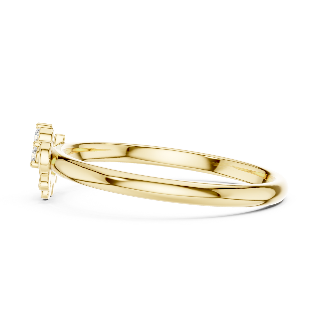 Gemstone cuff bracelet with polished finish.