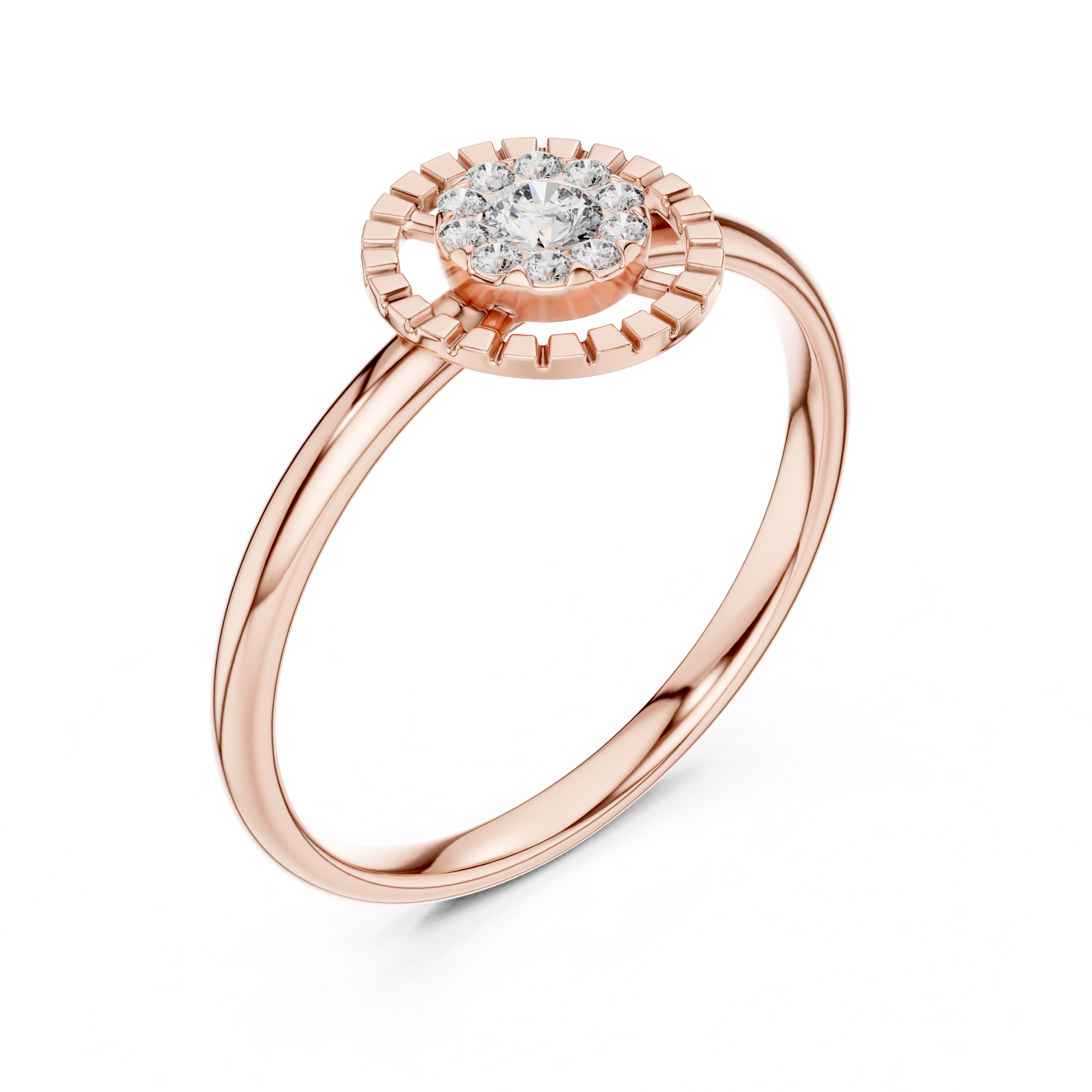 Diamond layered necklace with luxury appeal.