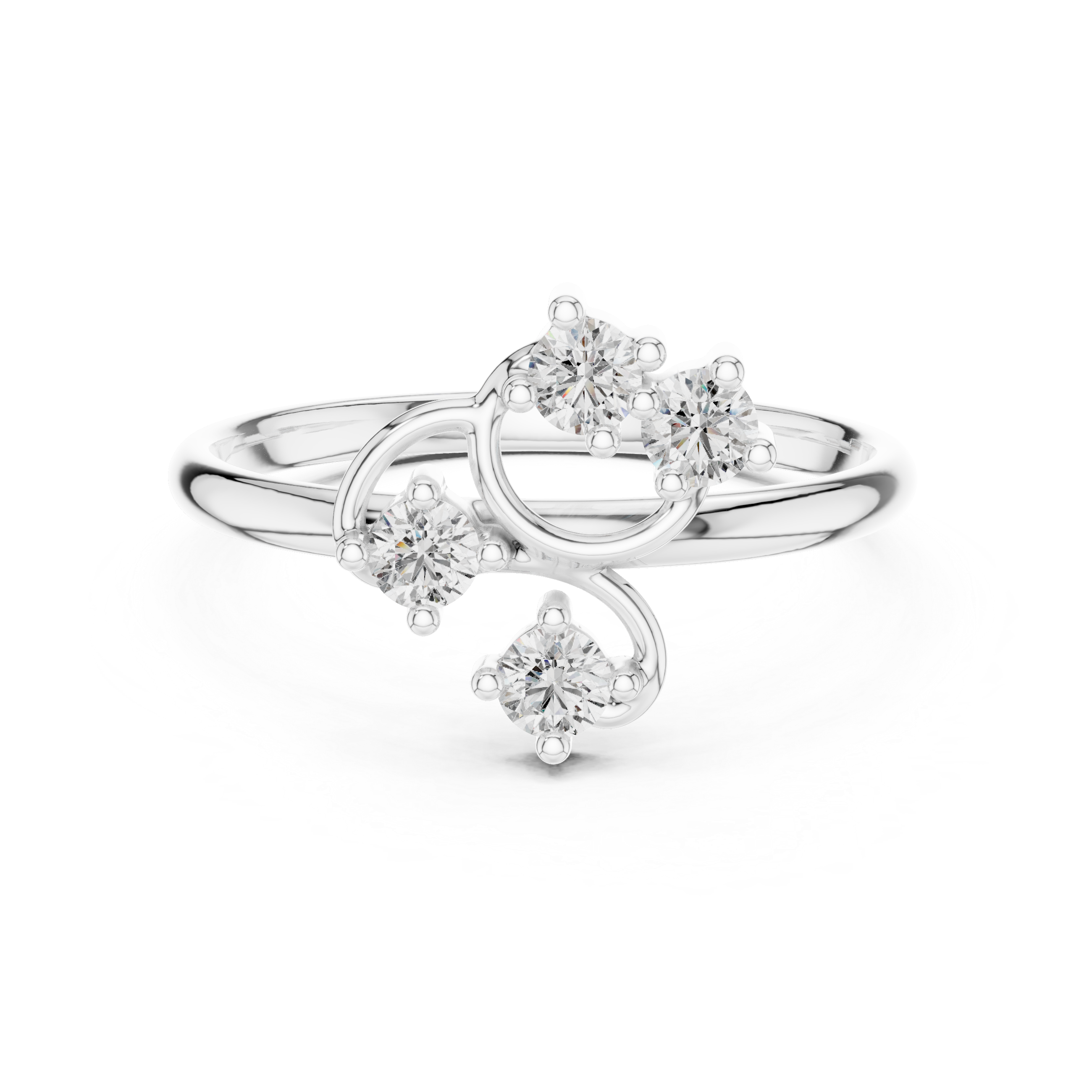 Modern cuff bracelet with sleek design.