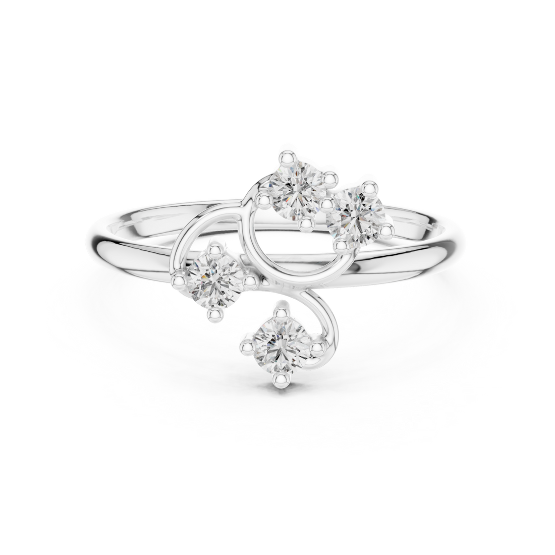 Modern cuff bracelet with sleek design.