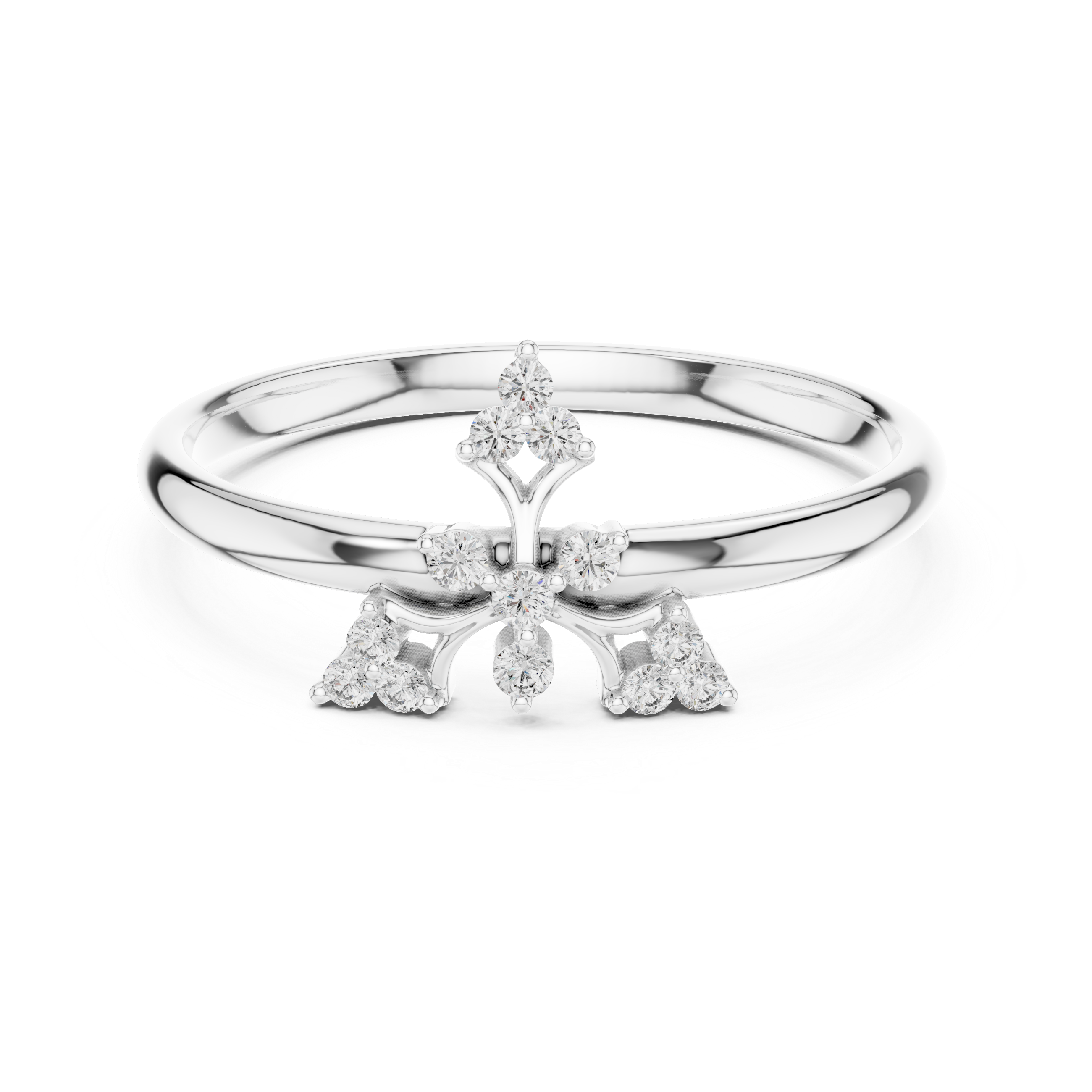 Classic tennis bracelet with sparkling diamonds.