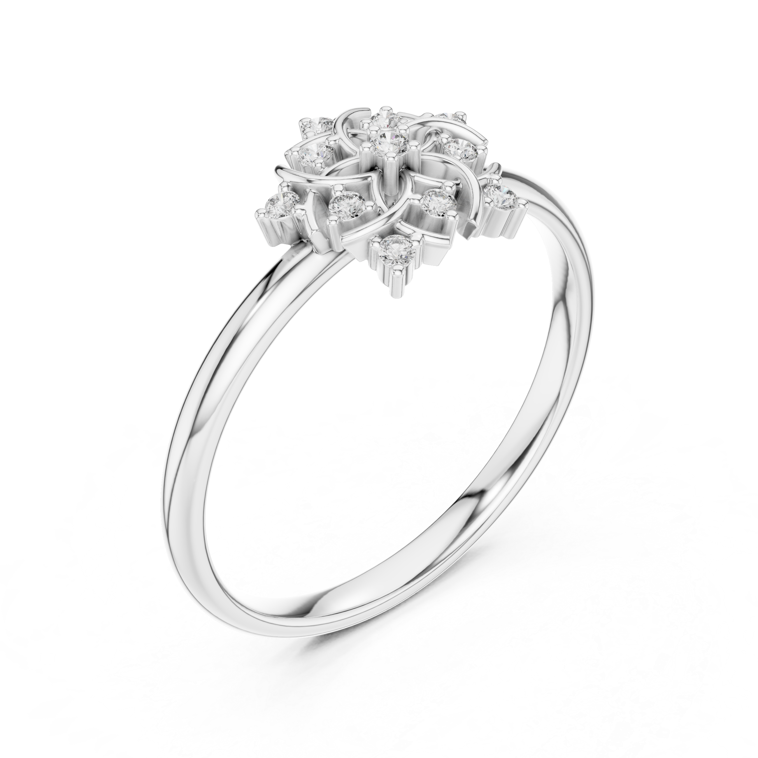 Classic toe ring with simple smooth band.