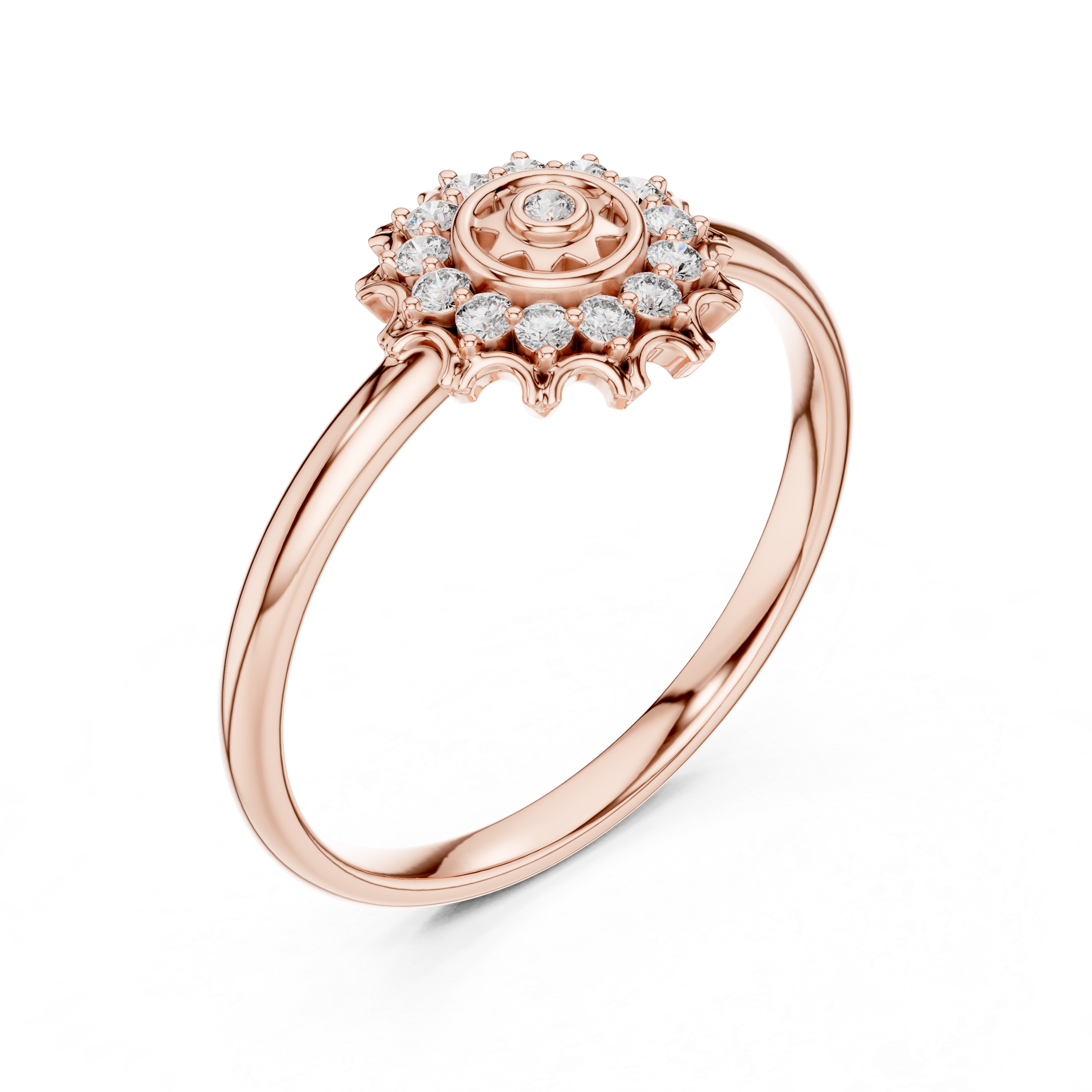Men's gemstone ring with oval centerpiece.