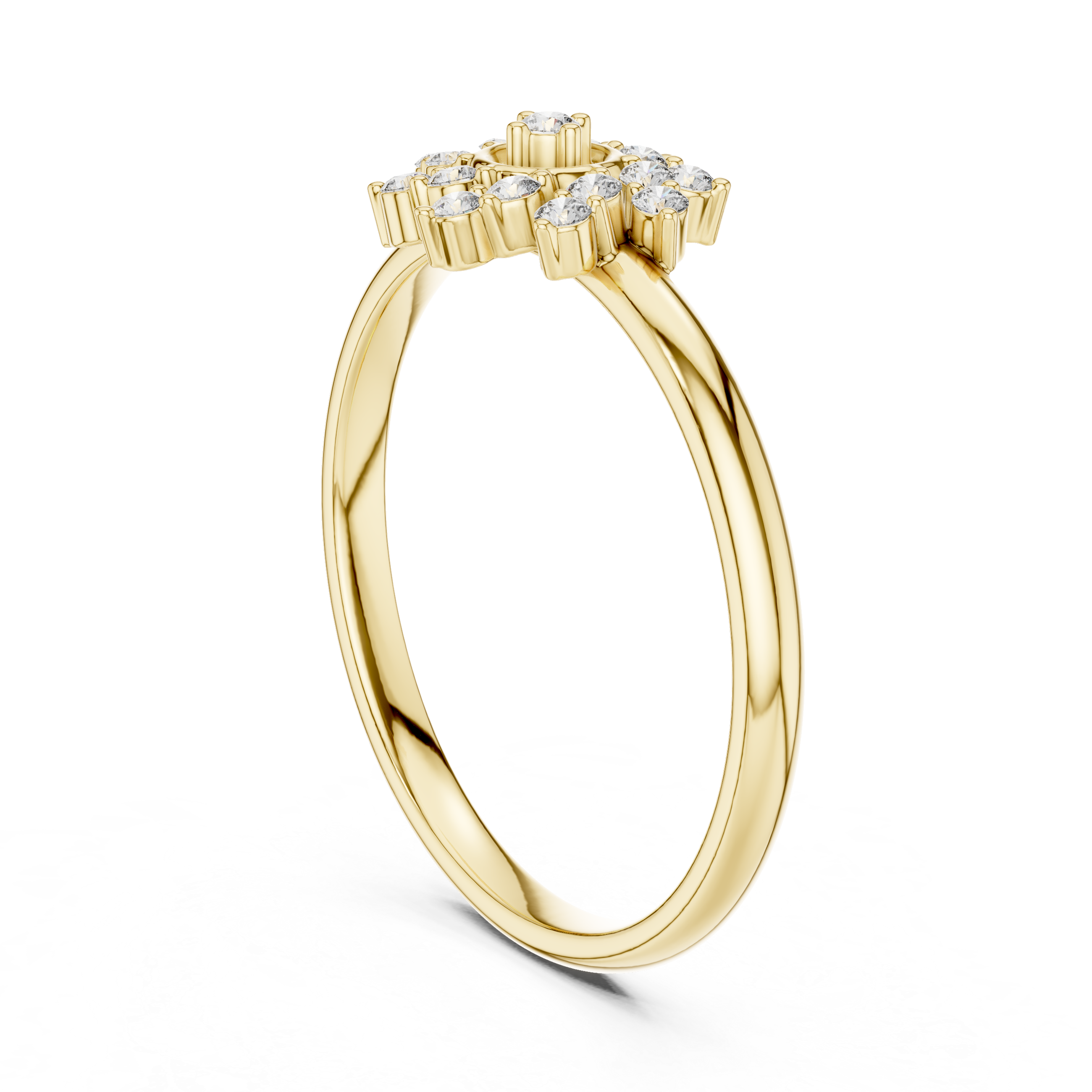 Y-shaped necklace with elegant drop design.