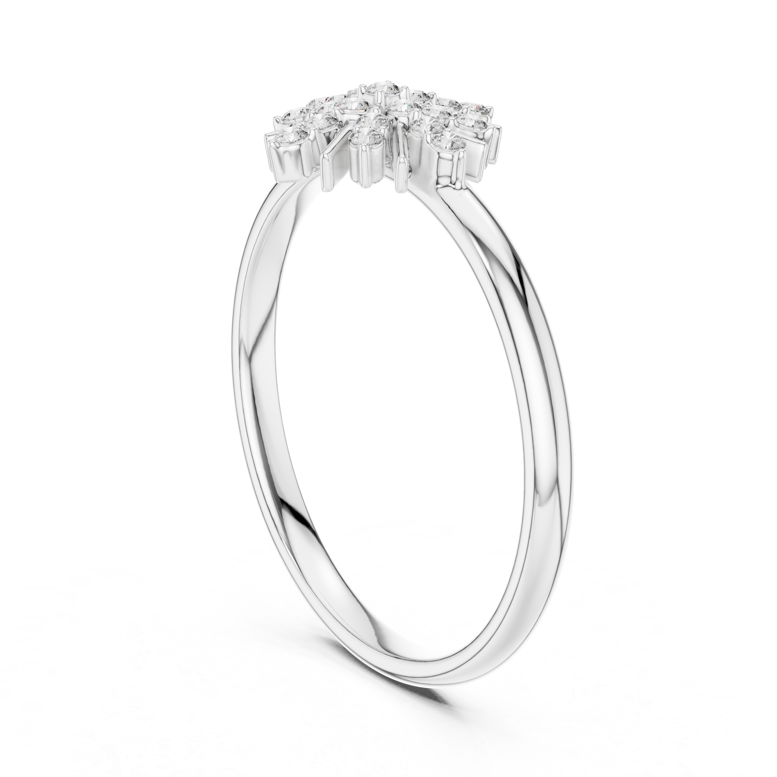 Figaro chain necklace with alternating links.