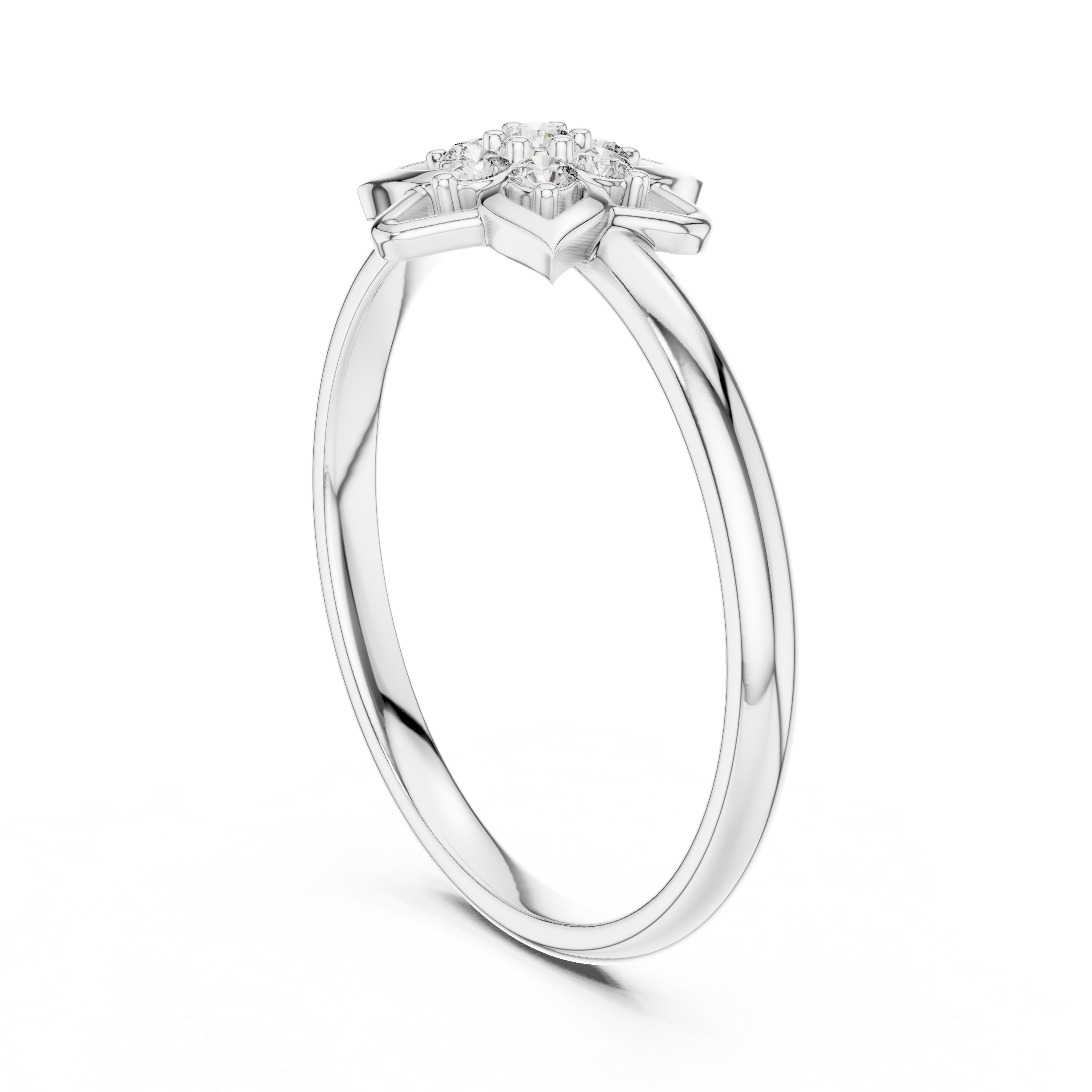 Adjustable toe ring with slim band design.