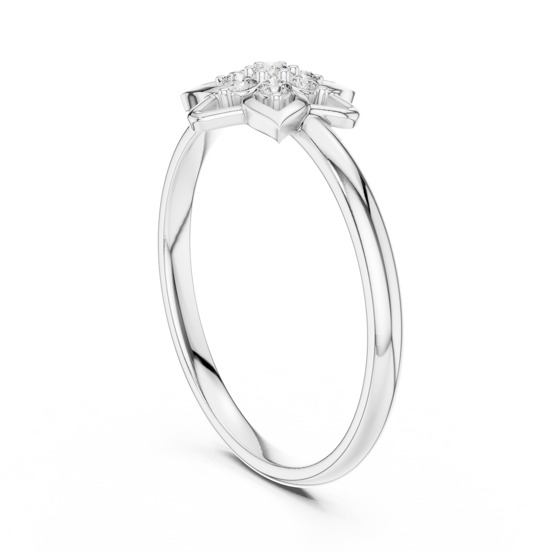 Adjustable toe ring with slim band design.
