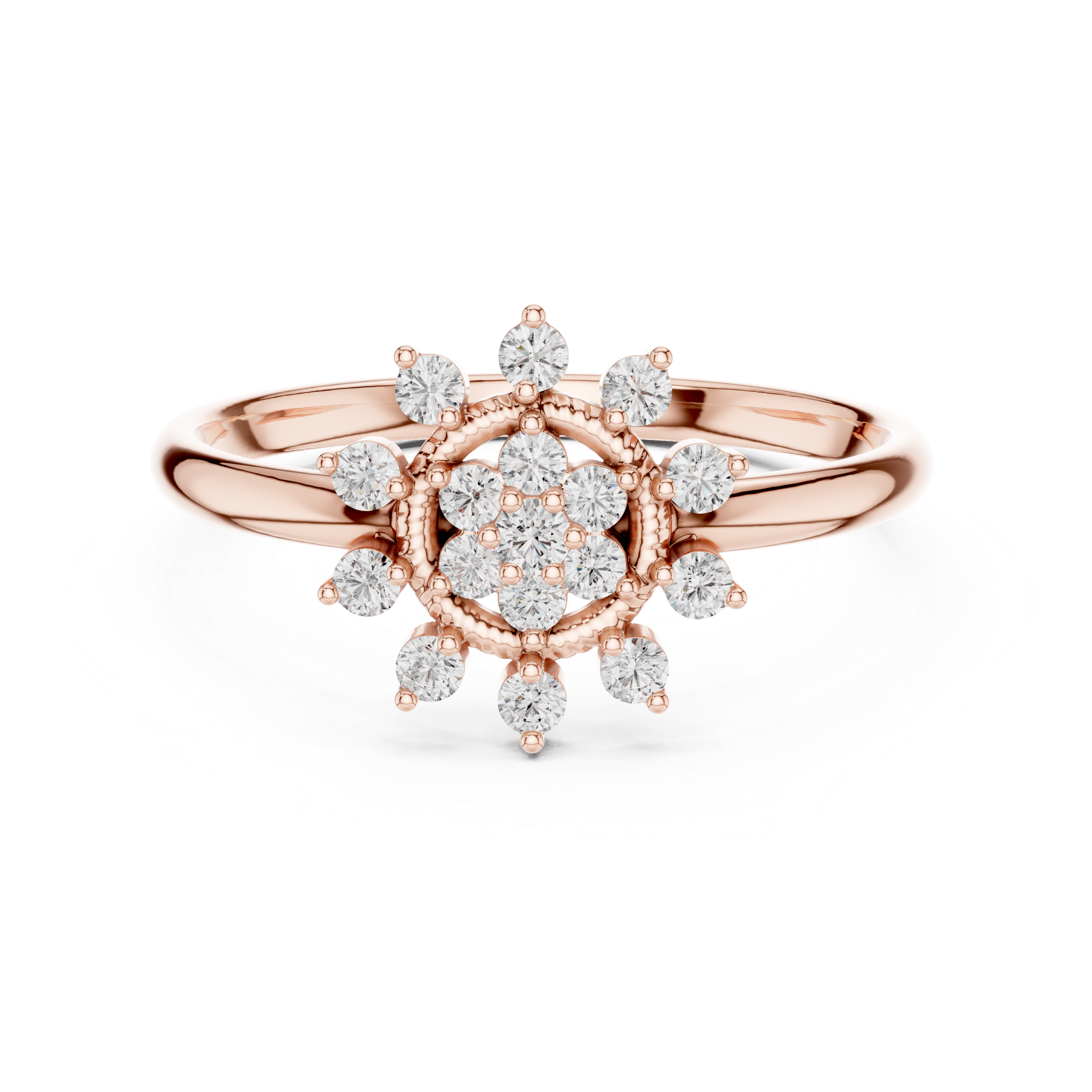Pearl gemstone ring with elegant simplicity.
