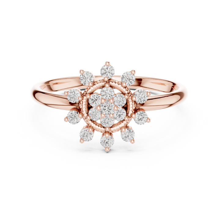 Pearl gemstone ring with elegant simplicity.