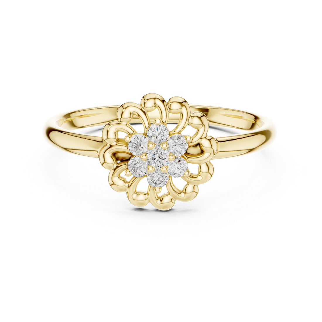 Bold gemstone ring with strong setting.