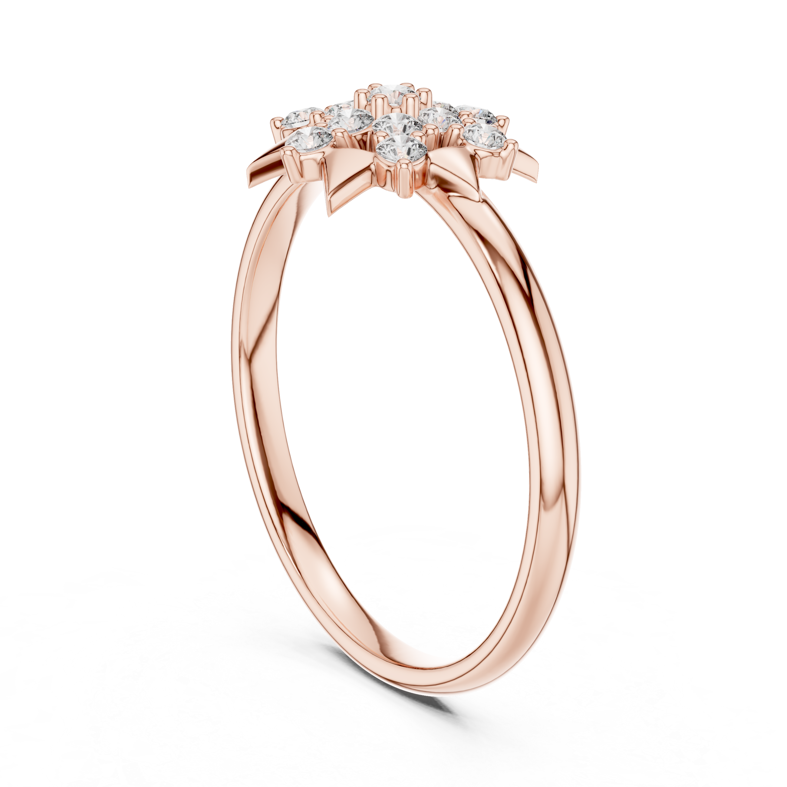 Thin diamond bracelet with elegant sparkle.