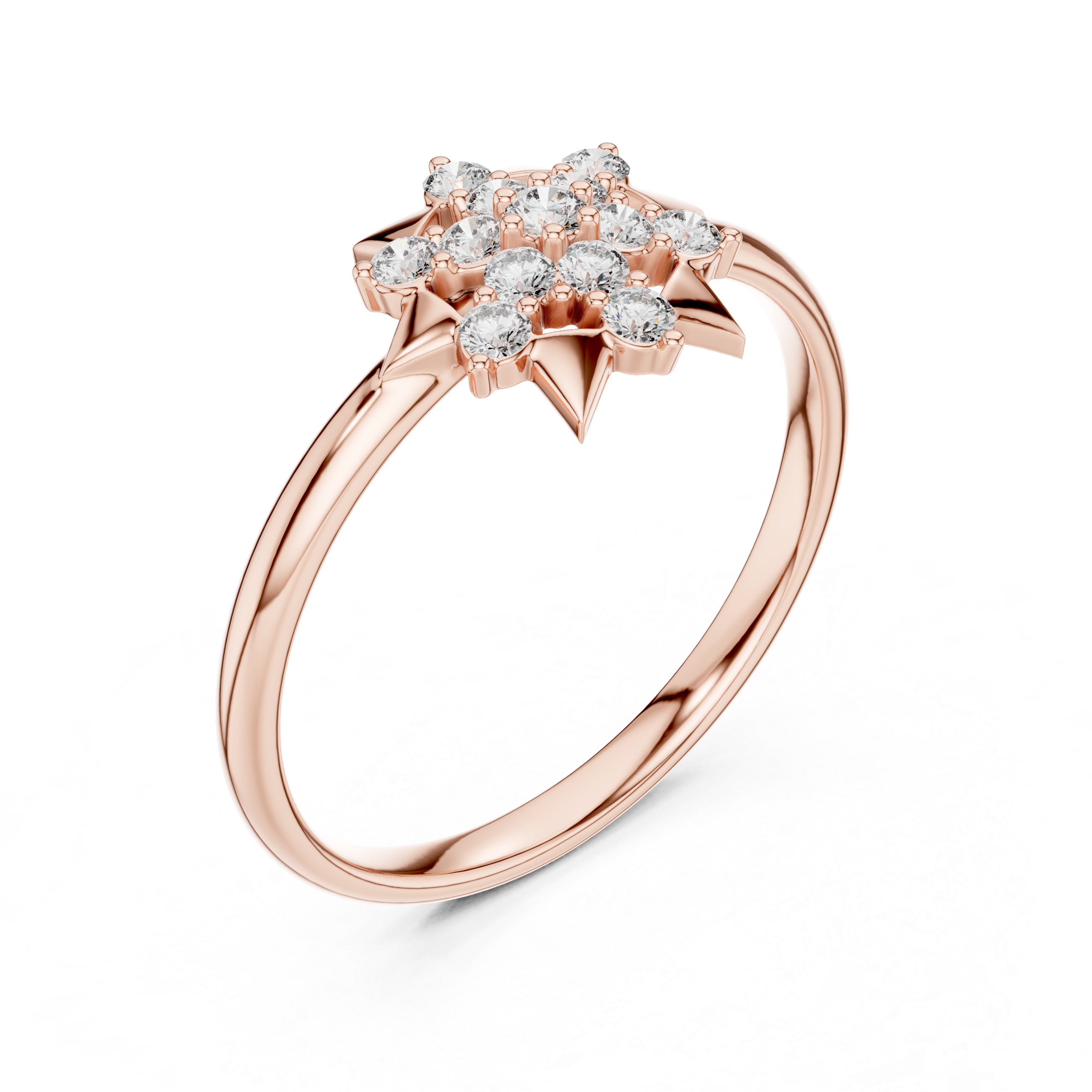 Classic gold ring with smooth polished surface.
