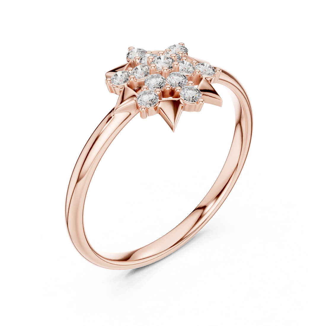 Classic gold ring with smooth polished surface.