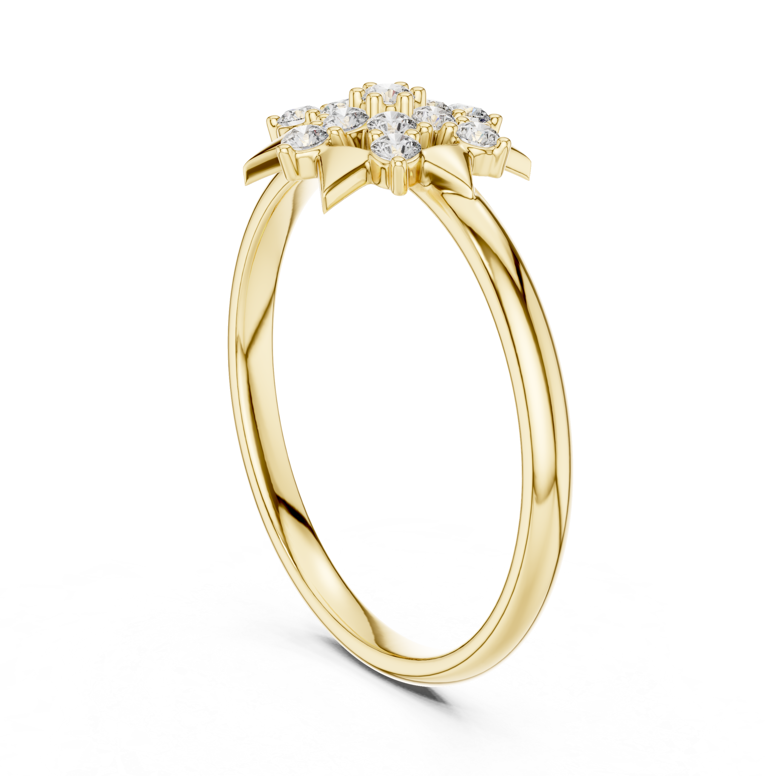 Gold chain bracelet with refined simplicity.