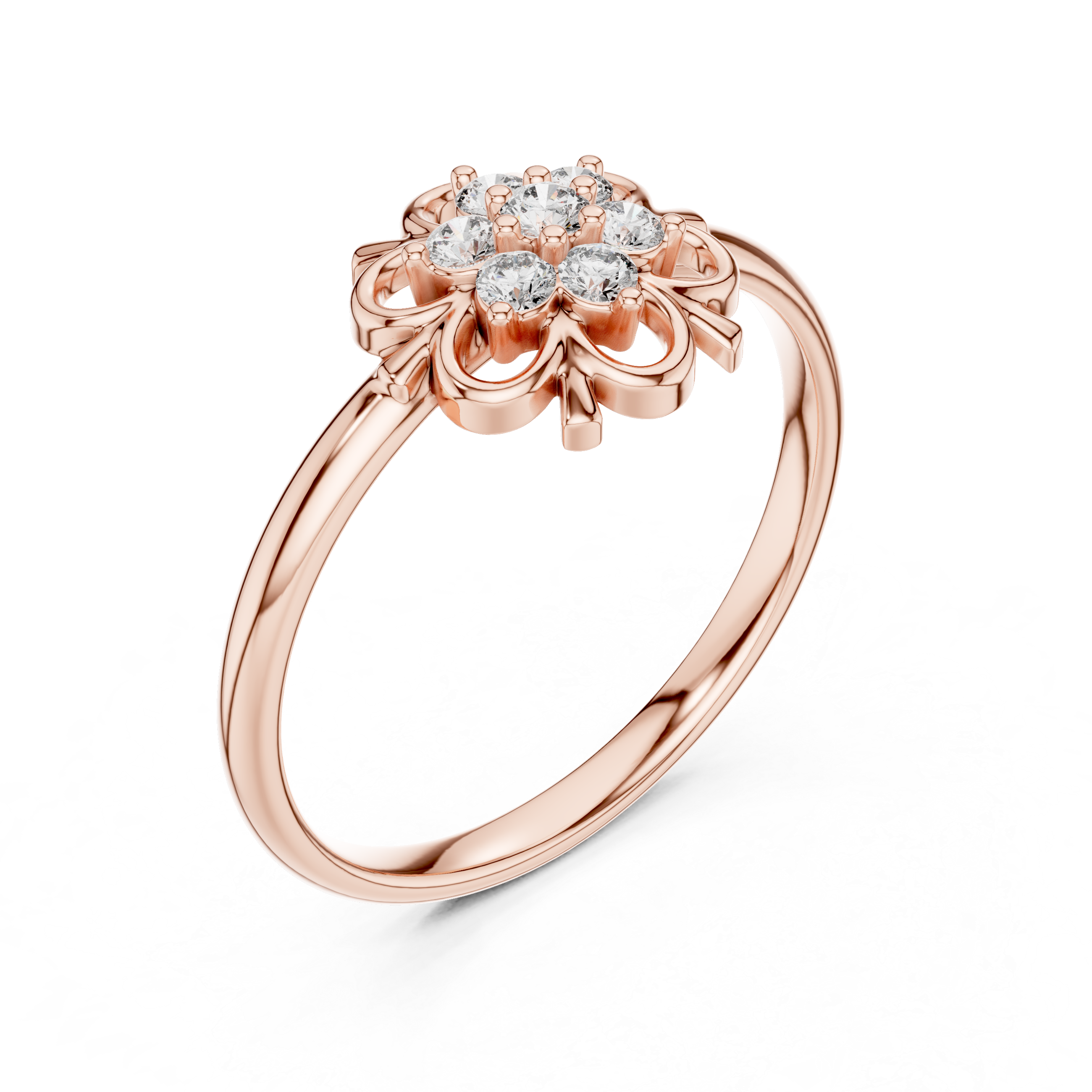 Traditional princess-cut lab-grown diamond engagement ring set in premium 18K white gold with radiant sparkle.