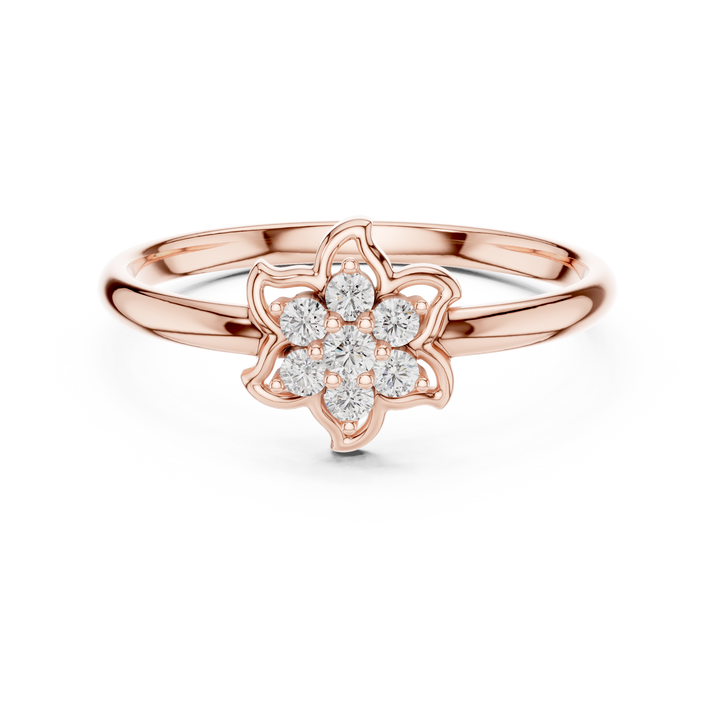 Beautiful CZ diamond stud earrings crafted in gold plated metal with brilliant sparkling stones.