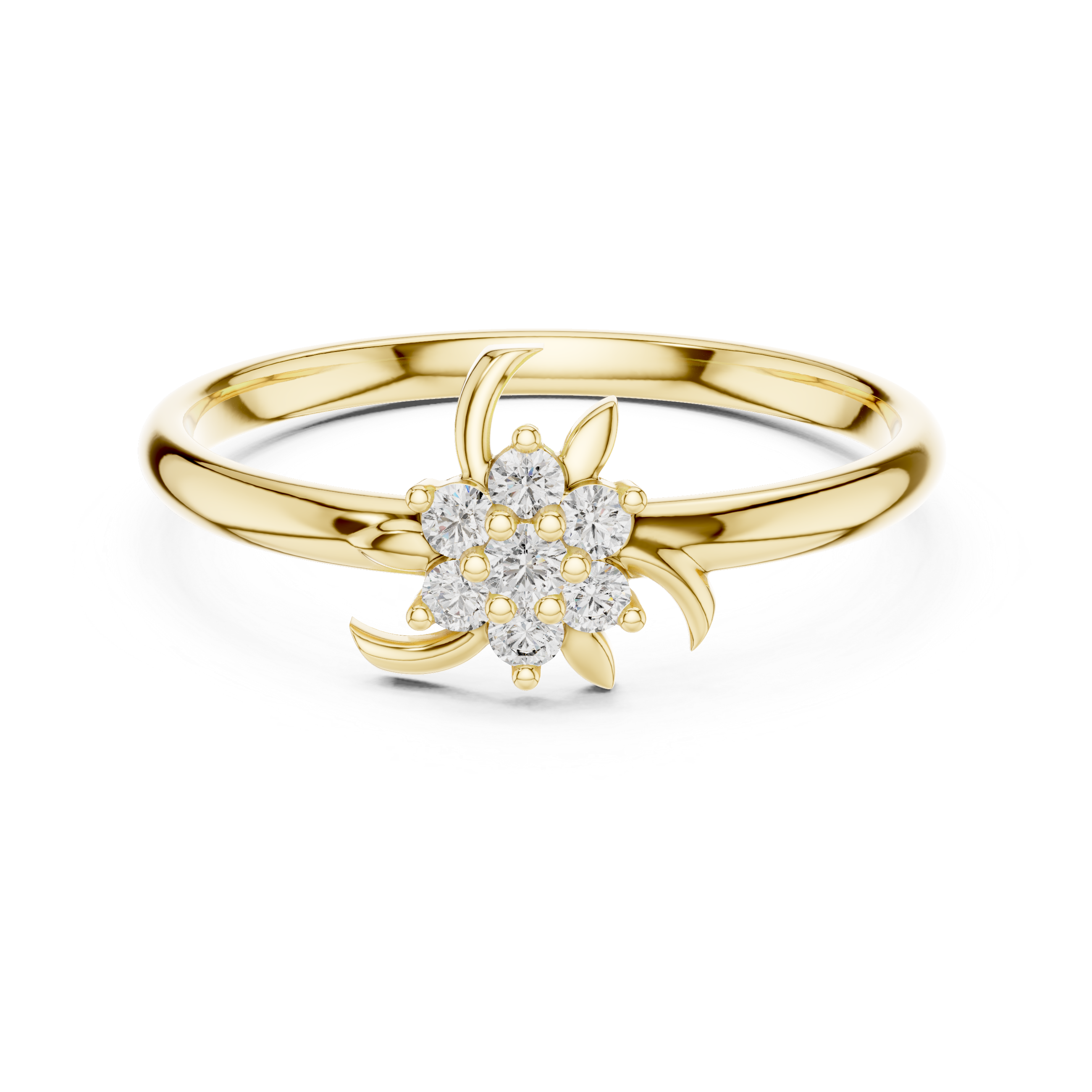 Decorative diamond ankle bracelet designed with lab-grown stones for modern fashion.
