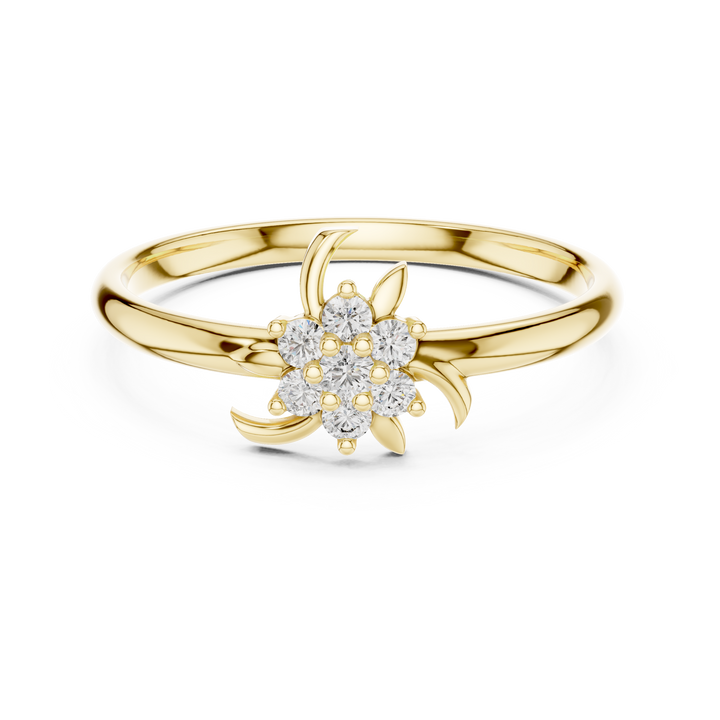 Decorative diamond ankle bracelet designed with lab-grown stones for modern fashion.