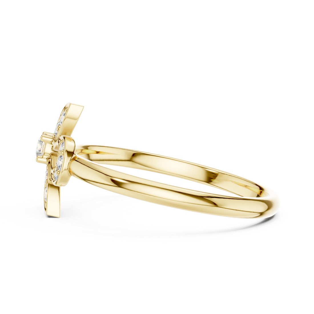 Classic diamond cuff bracelet crafted in white gold with intricate engraved detailing.
