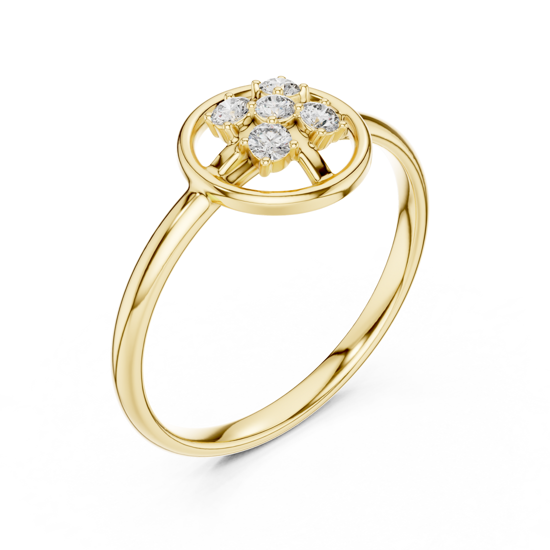 Traditional toe ring crafted in silver tone with smooth polished finish.