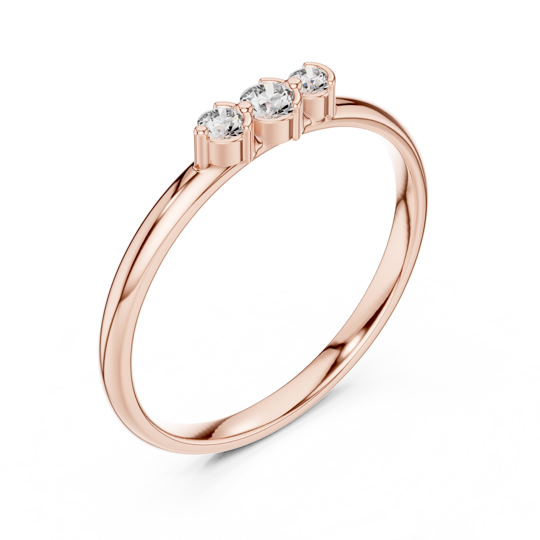Men's diamond signet ring with bold square top.