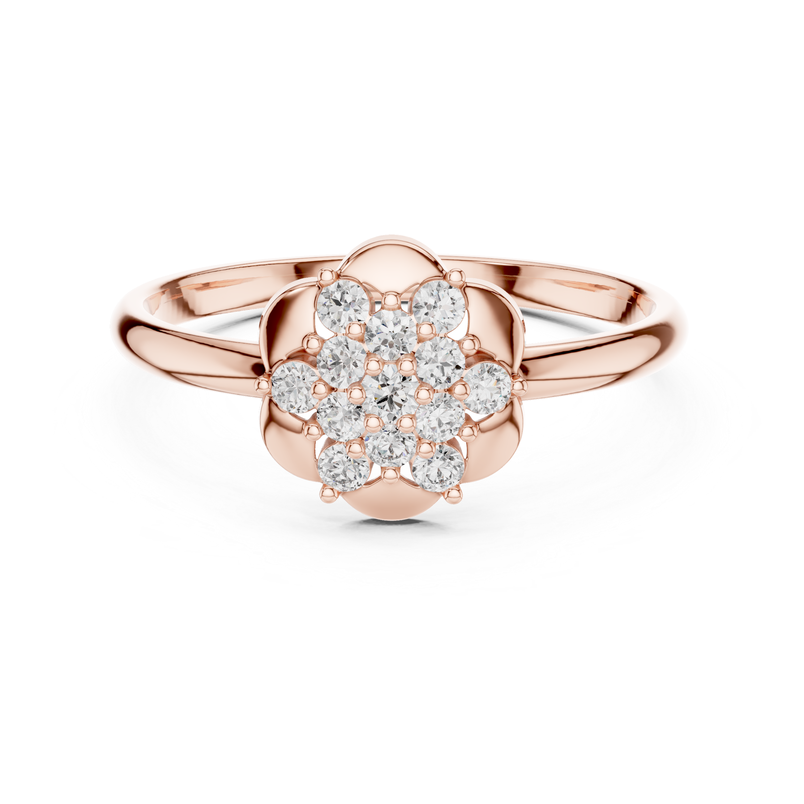 Cushion-cut engagement ring with refined sparkle.
