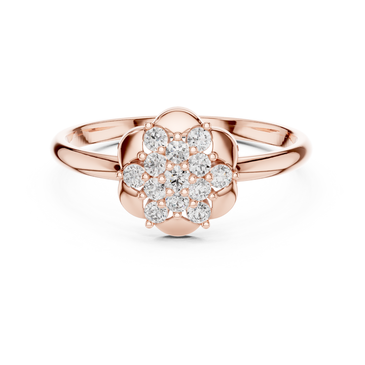 Cushion-cut engagement ring with refined sparkle.
