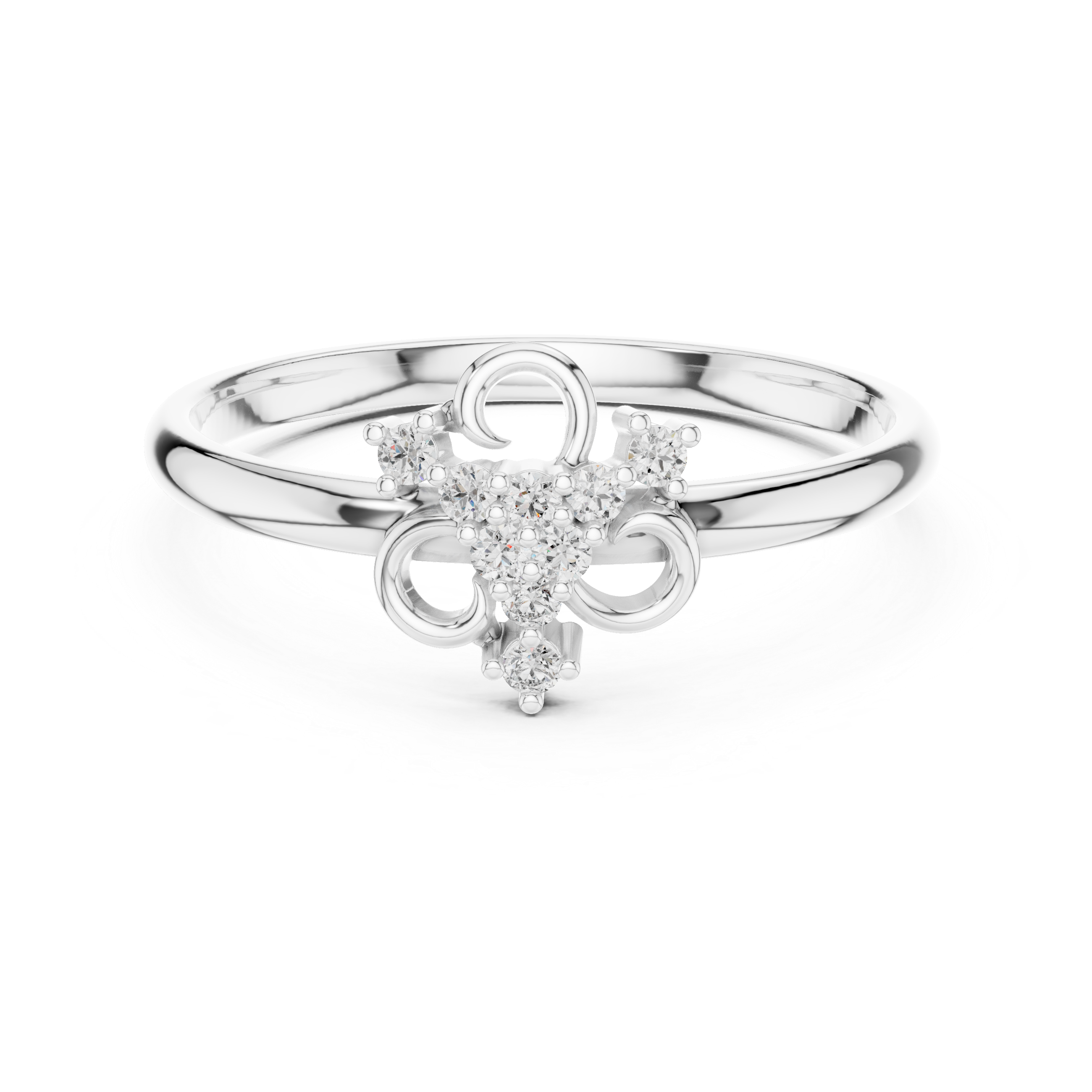 Elegant bangle bracelet with polished smooth finish.