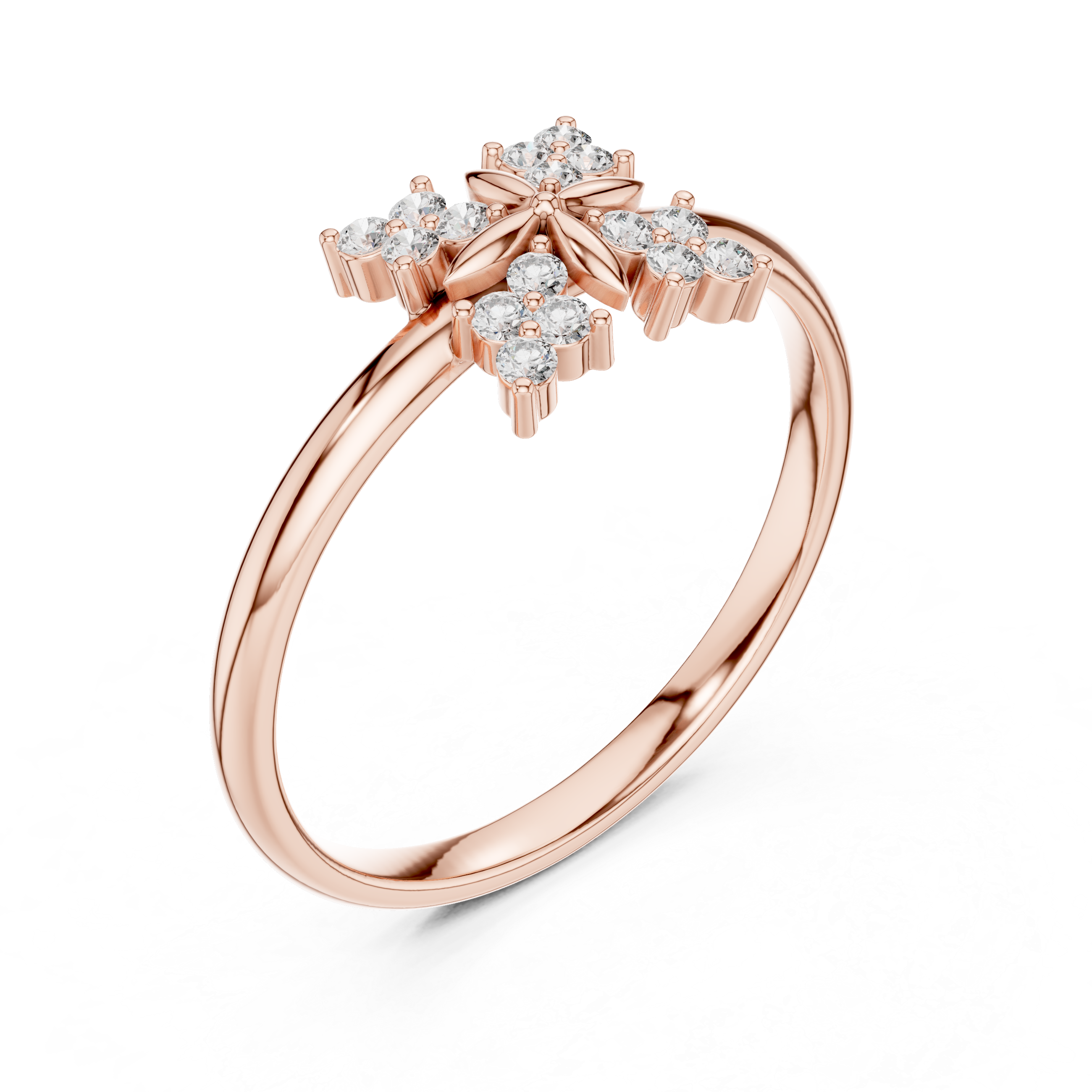 Classic gold nose hoop with minimal design.