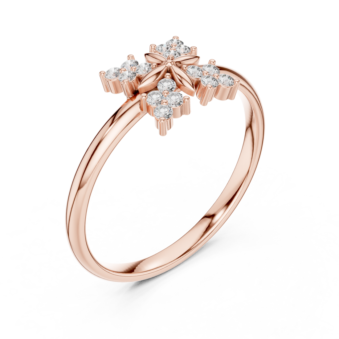 Classic gold nose hoop with minimal design.