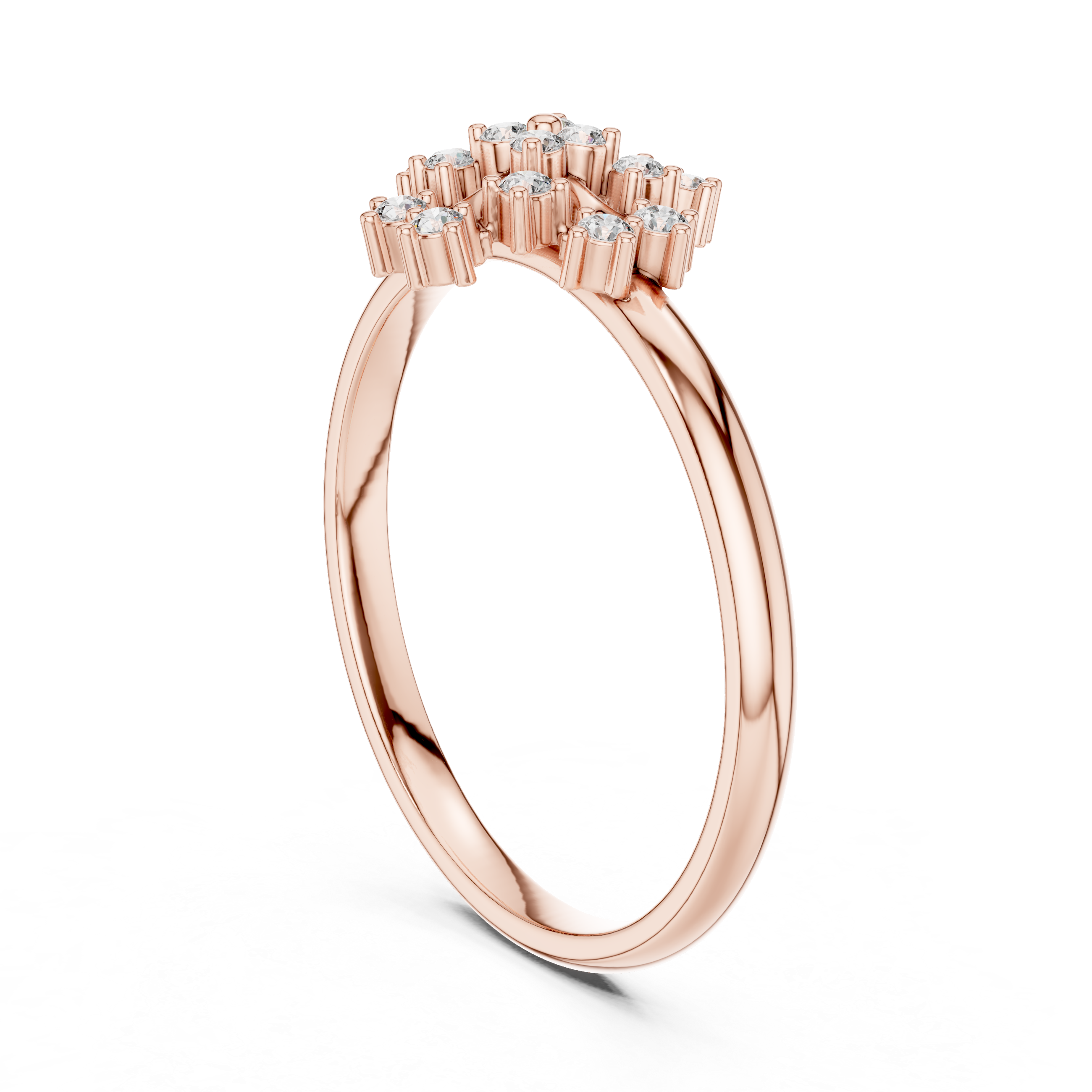 Adjustable toe ring with modern slim band.