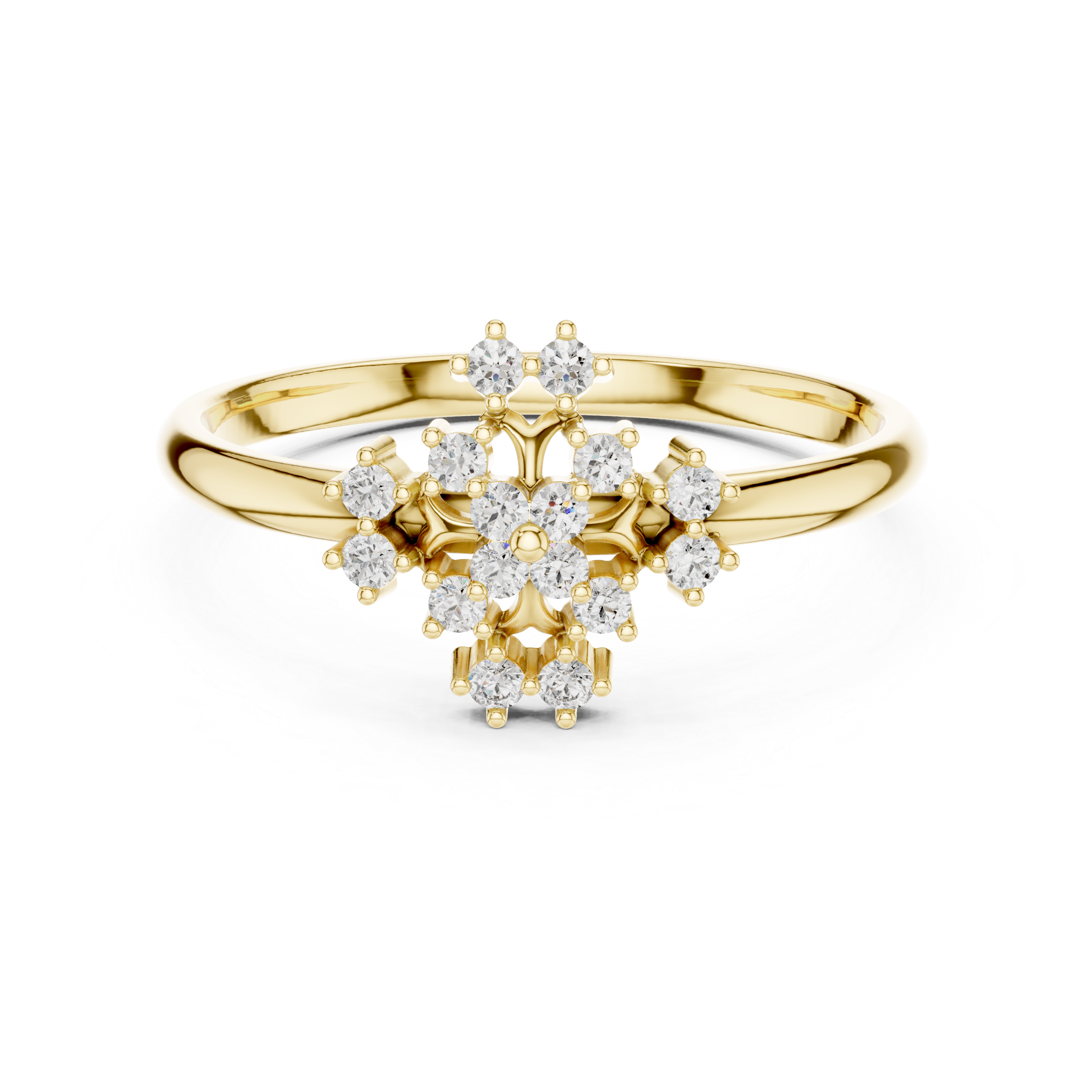 Men's wedding band with smooth matte finish.